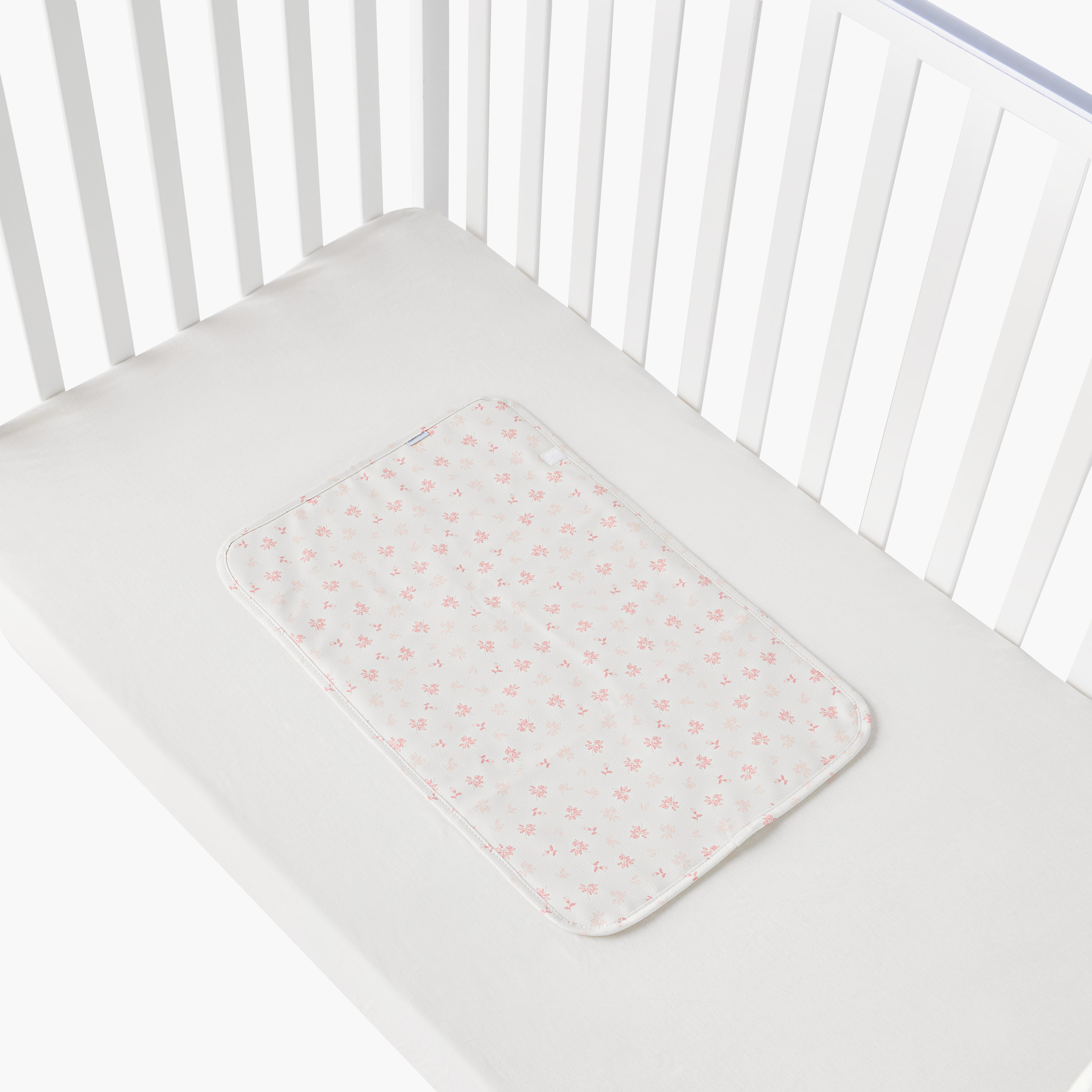 Cambrass Floral Print Changing Mat - 40x60x1 cm-baby-diapering-changingmats-image-2