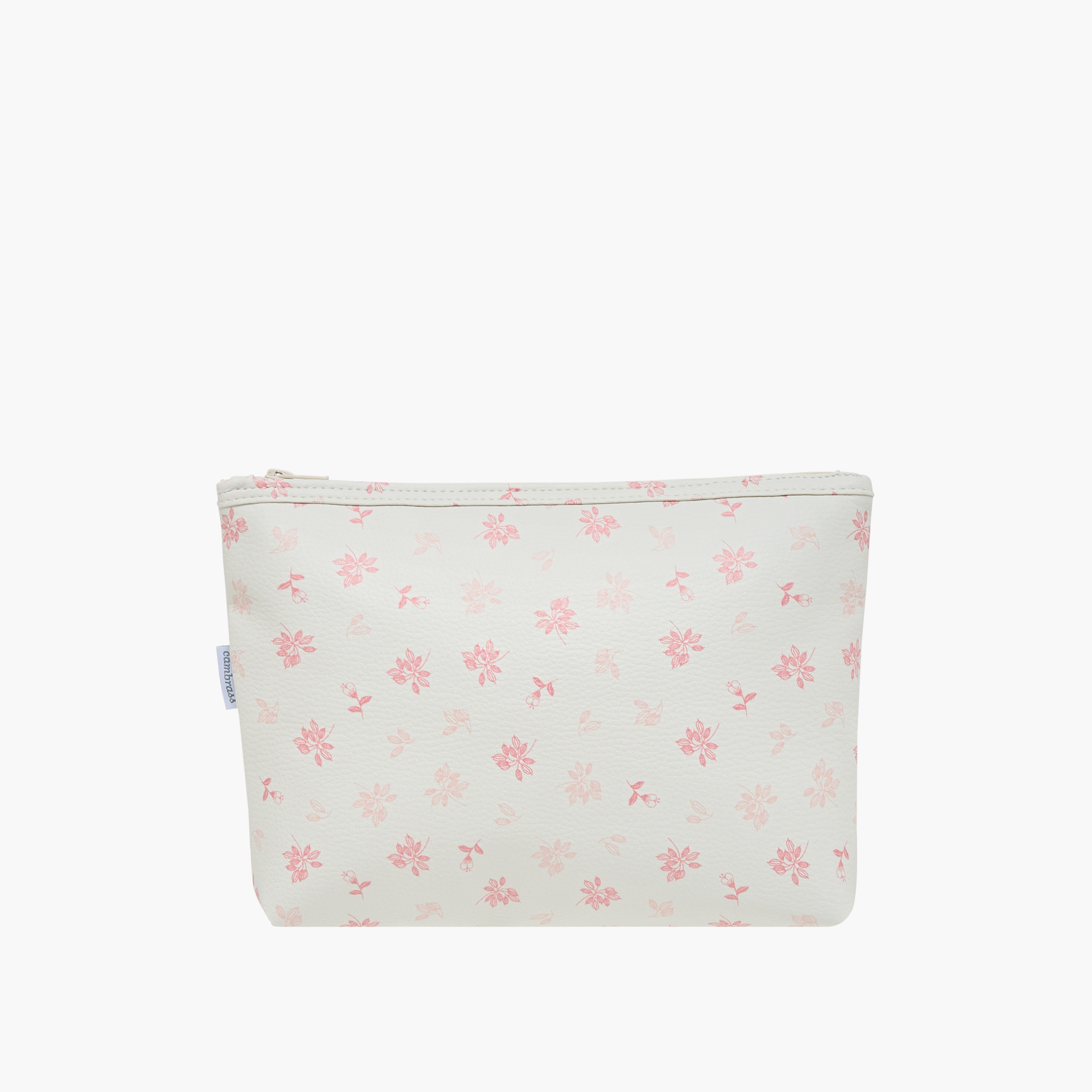 Cambrass Floral Print Pouch with Zip Closure-baby-diapering-diaperbags-image-3