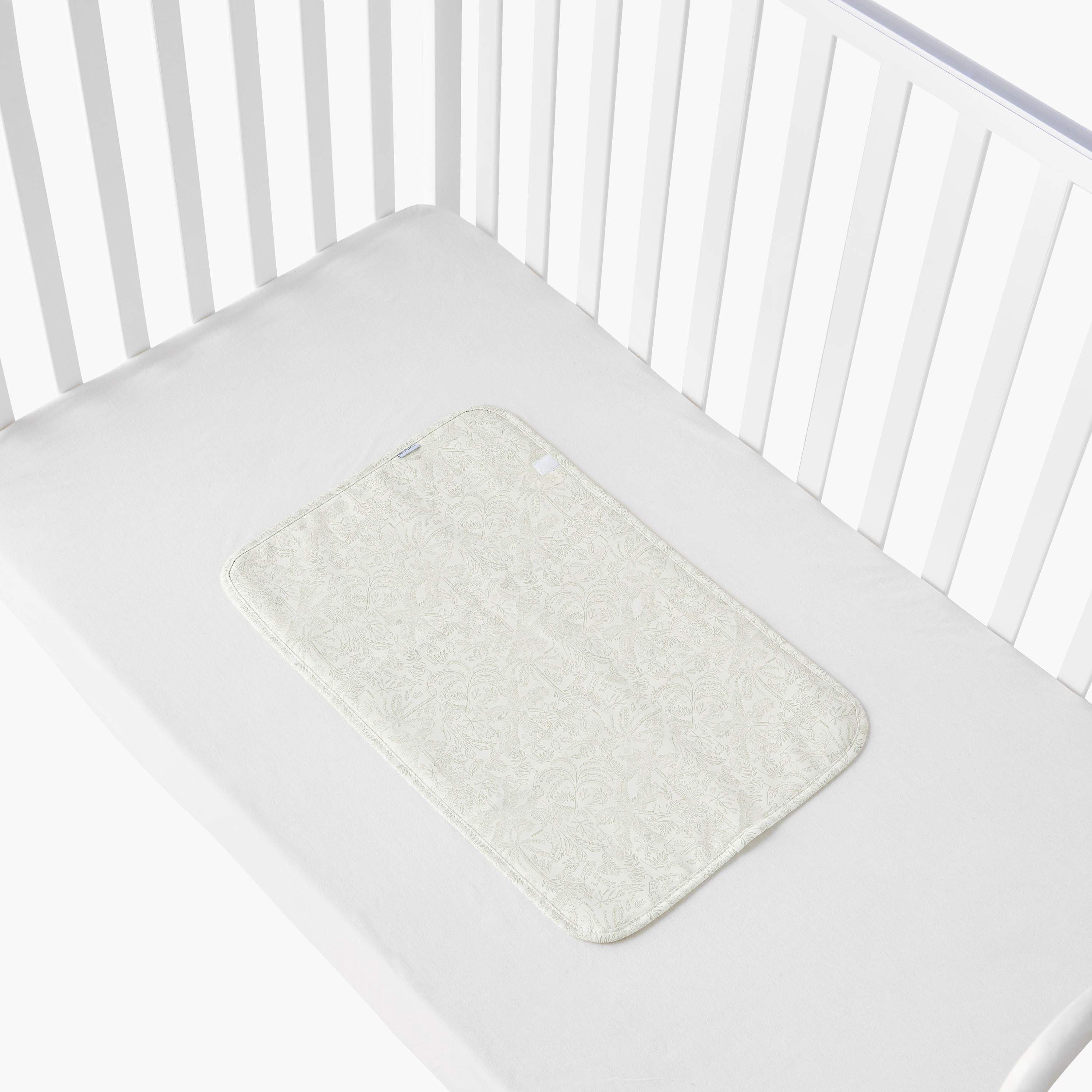 Cambrass Leaf Print Changing Mat - 40x60x1 cm-baby-diapering-changingmats-image-2