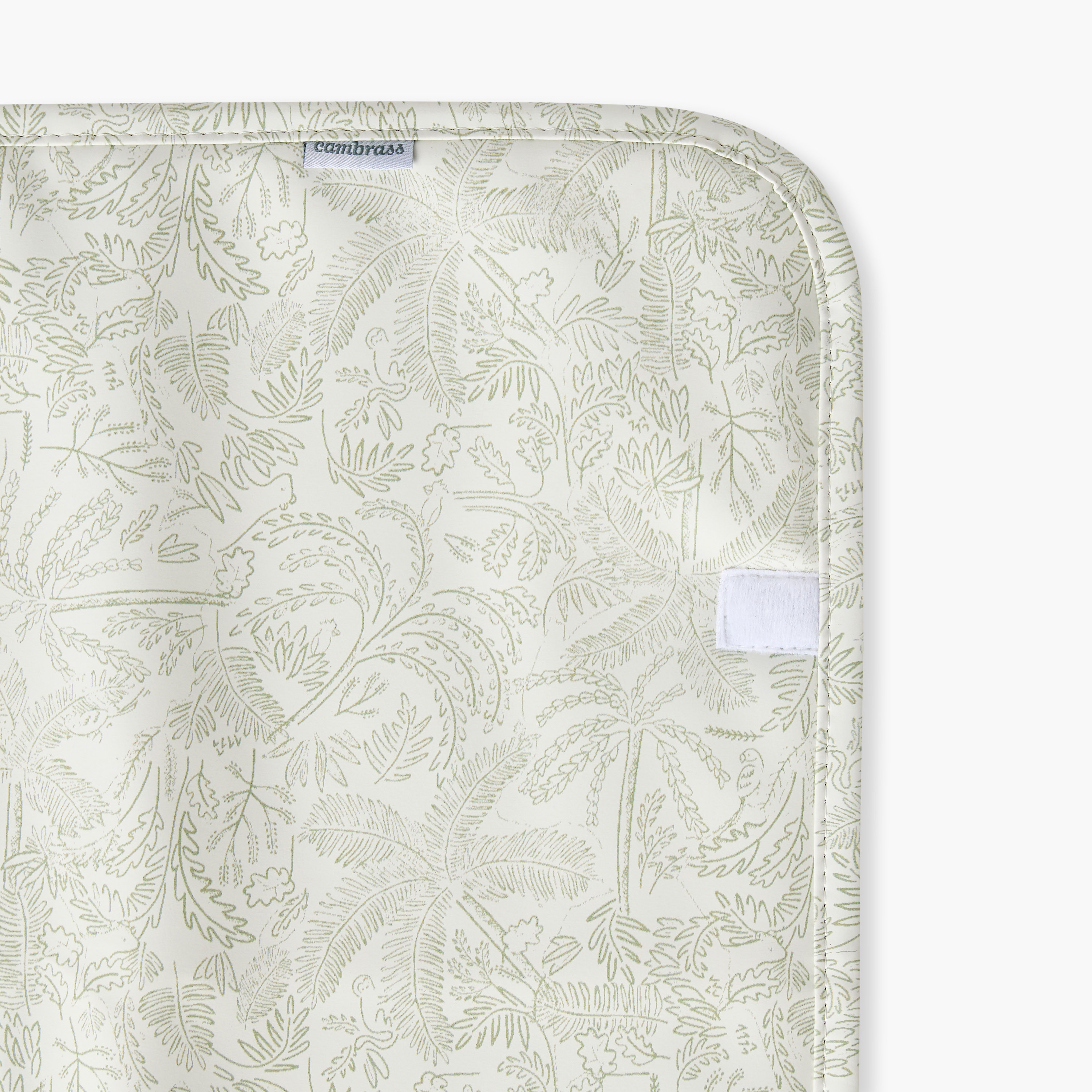 Cambrass Leaf Print Changing Mat - 40x60x1 cm-baby-diapering-changingmats-image-4