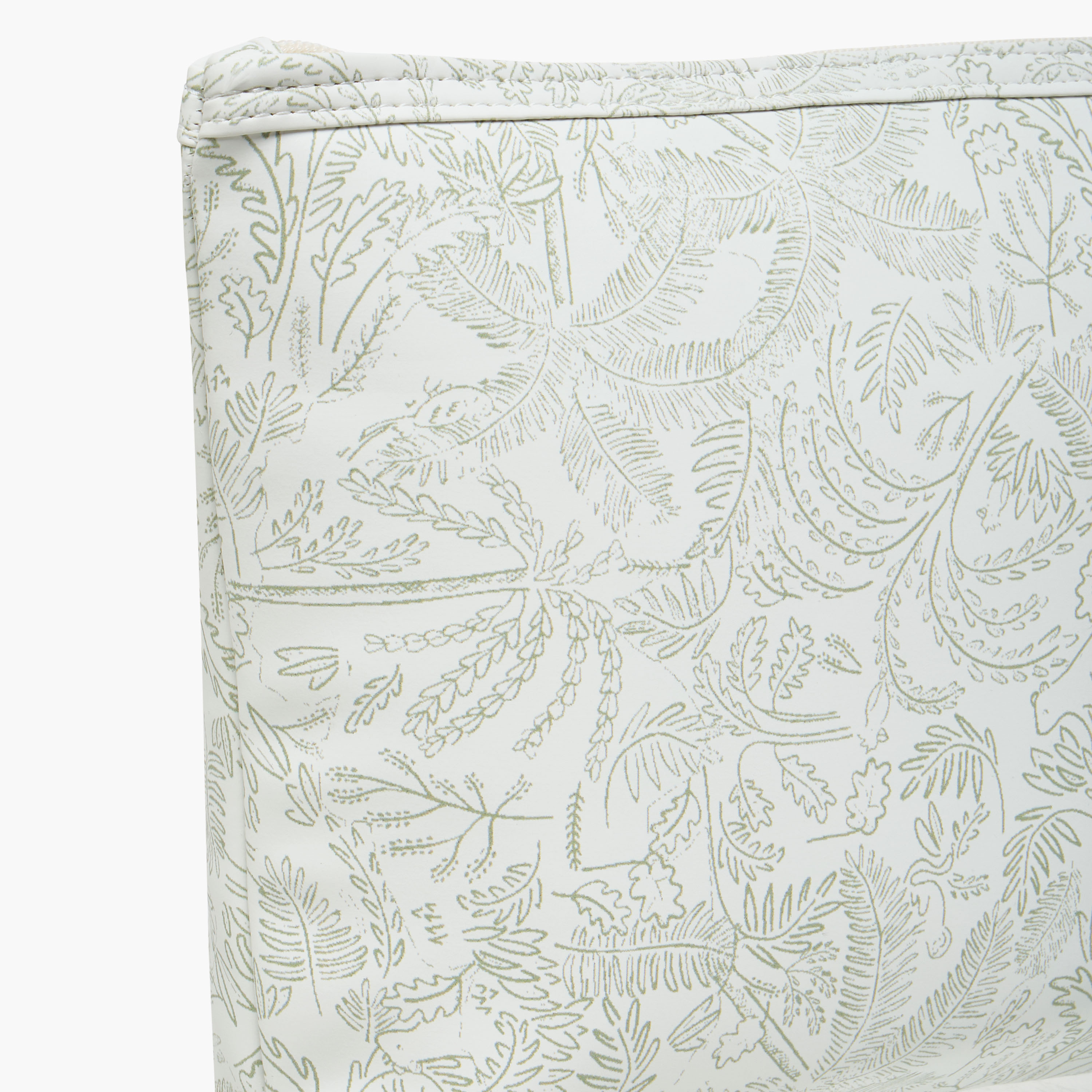 Cambrass Leaf Print Pouch with Zip Closure-baby-diapering-diaperbags-image-7