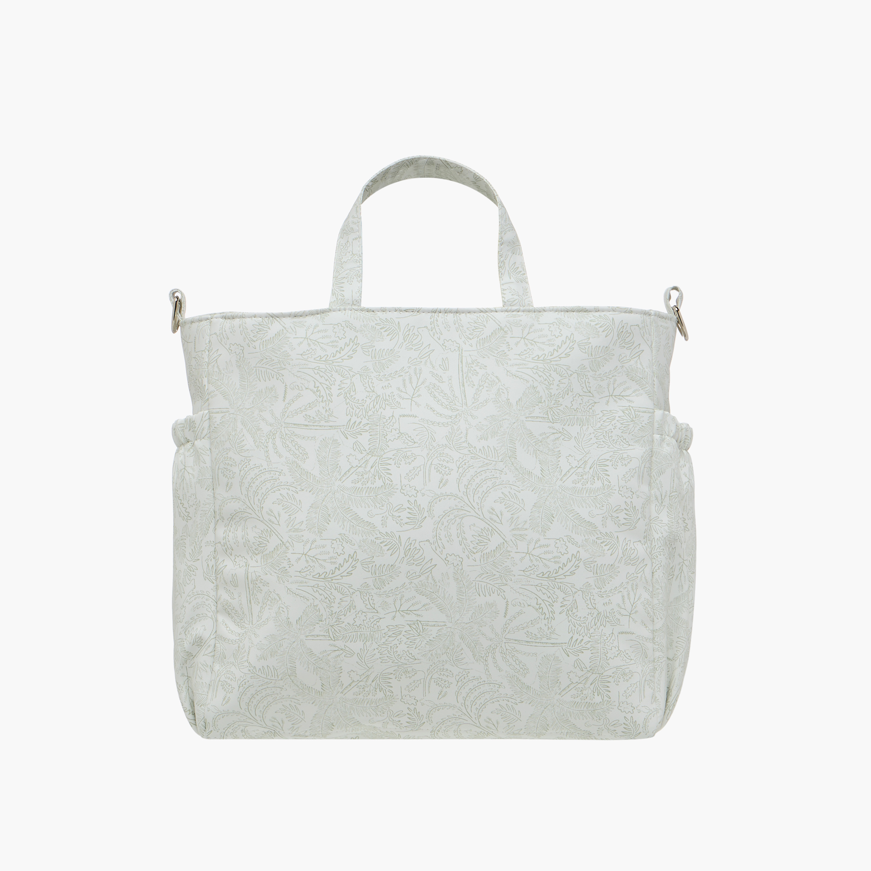 Cambrass Botanical Print Diaper Bag with Zip Closure-baby-diapering-diaperbags-image-4