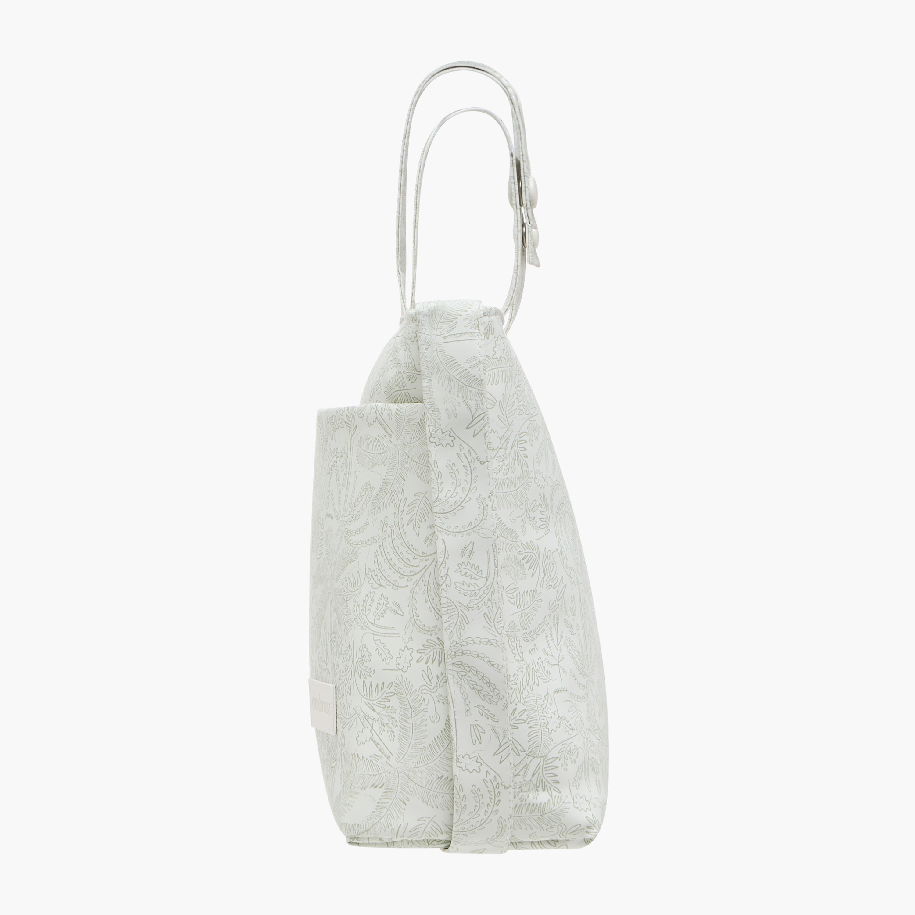 Cambrass Botanical Print Diaper Bag with Zip Closure-baby-diapering-diaperbags-image-4