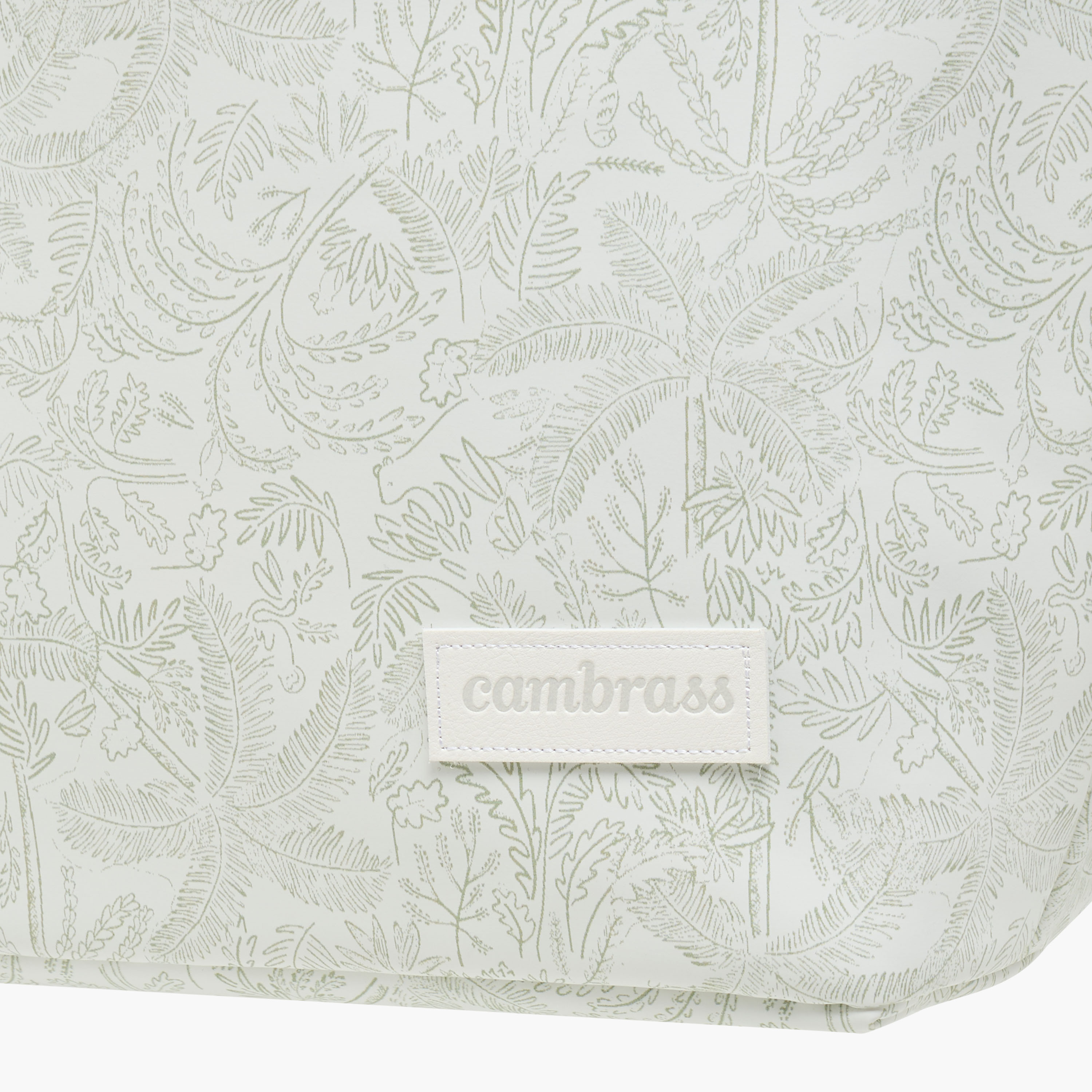Cambrass Botanical Print Diaper Bag with Zip Closure-baby-diapering-diaperbags-image-6