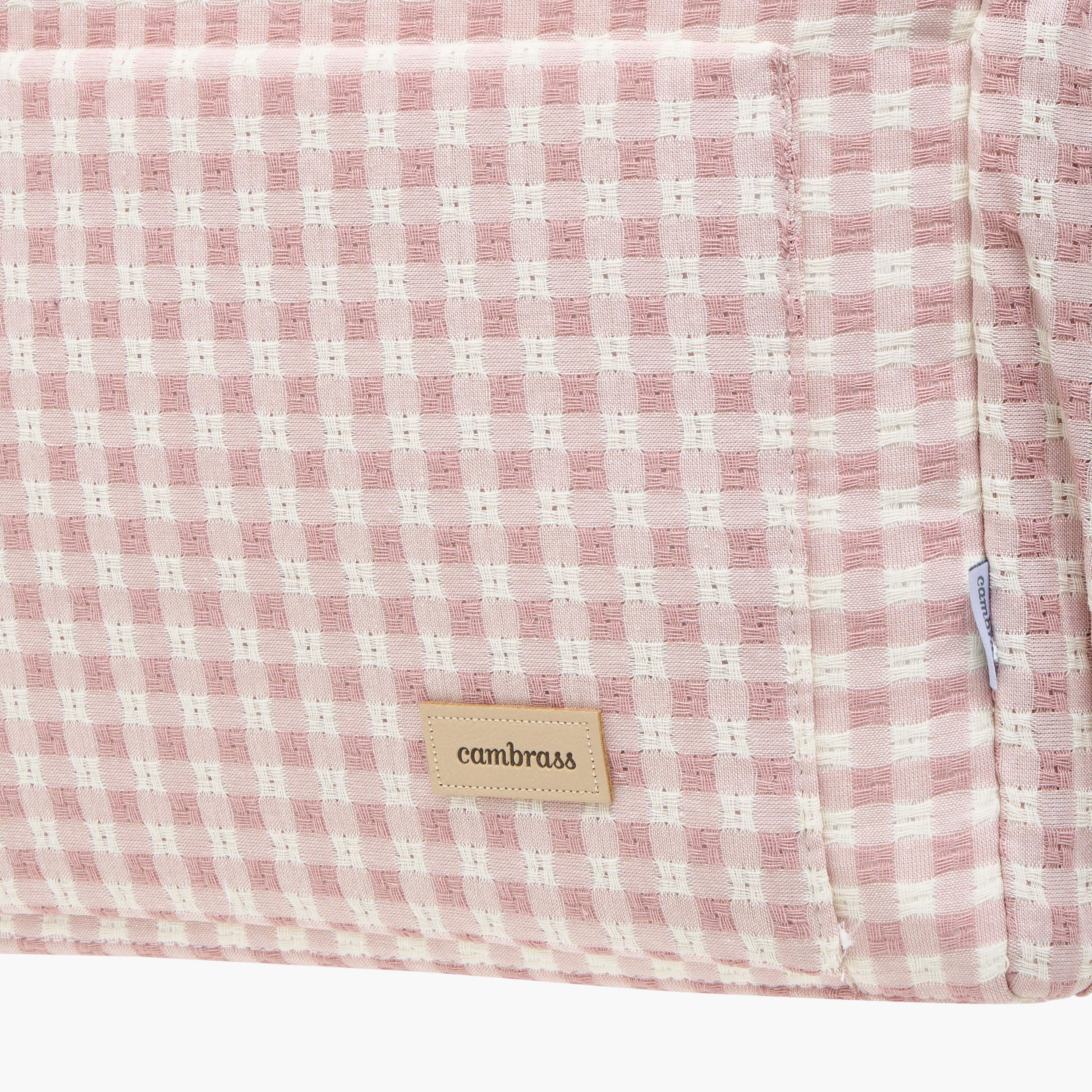 Cambrass Checked Diaper Bag with Zip Closure-baby-diapering-diaperbags-image-7