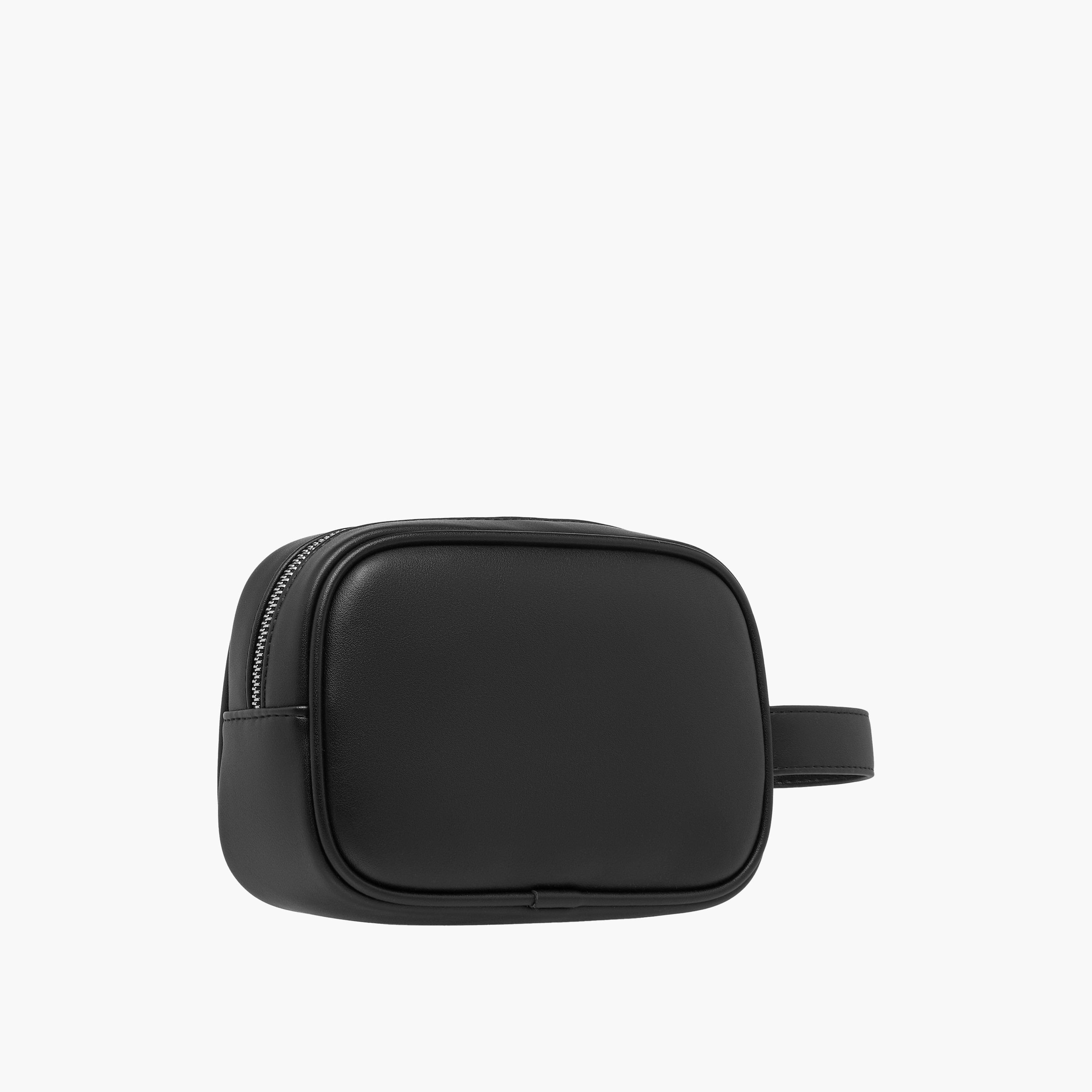 Duchini Panelled Pouch with Zip Closure-men-bags-image-3