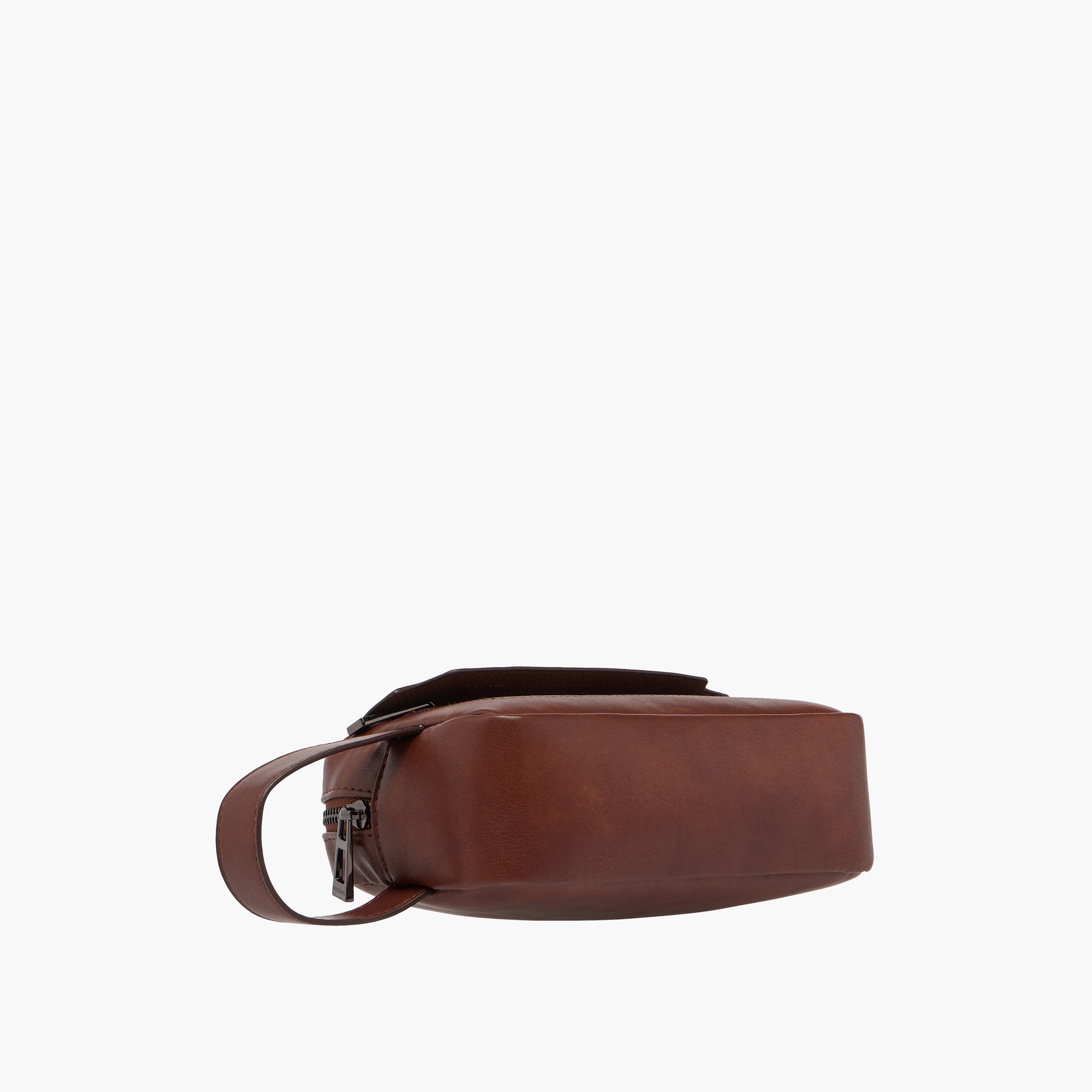 Duchini Solid Pouch with Zip Closure-men-bags-image-7