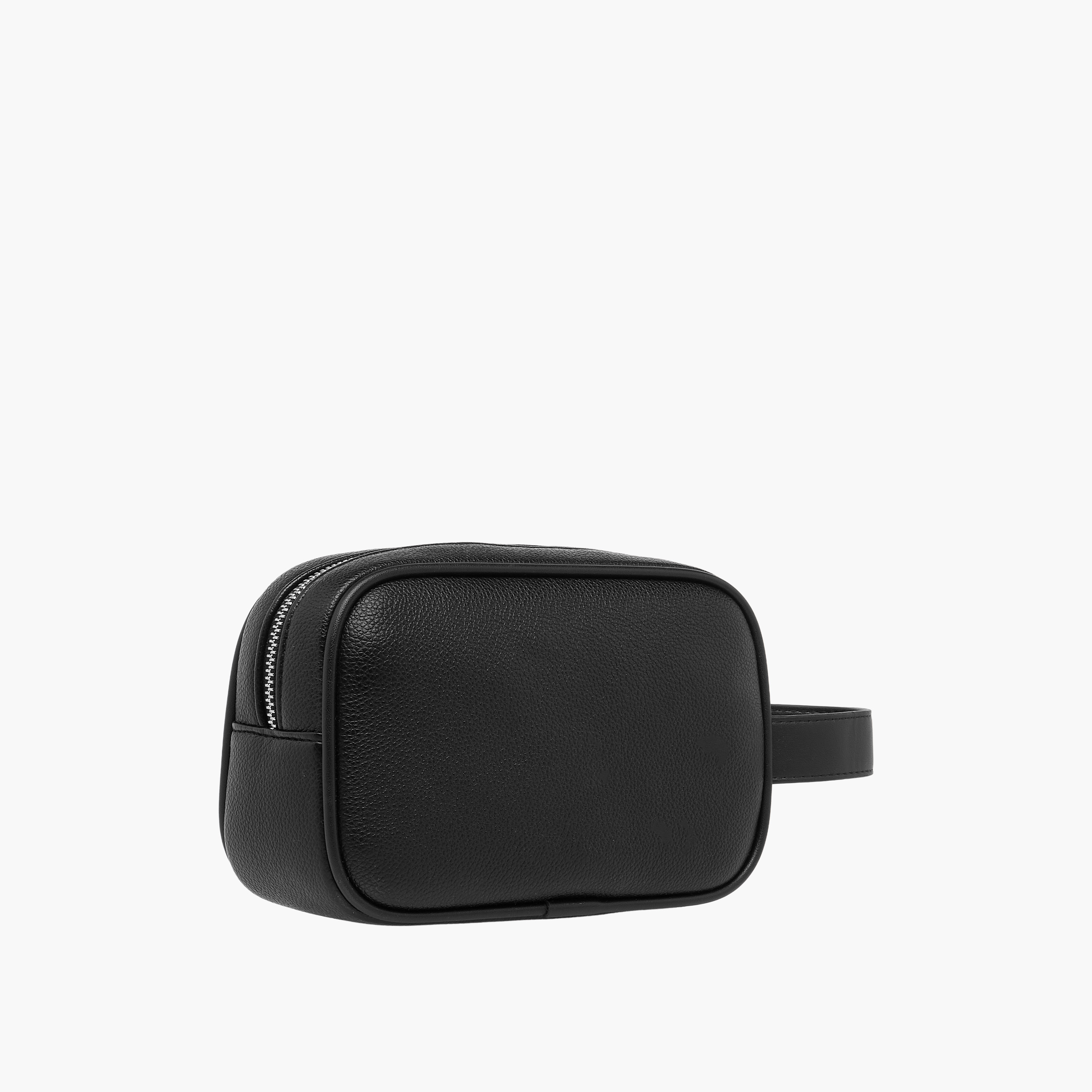 Duchini Panelled Pouch with Zip Closure-men-bags-image-3