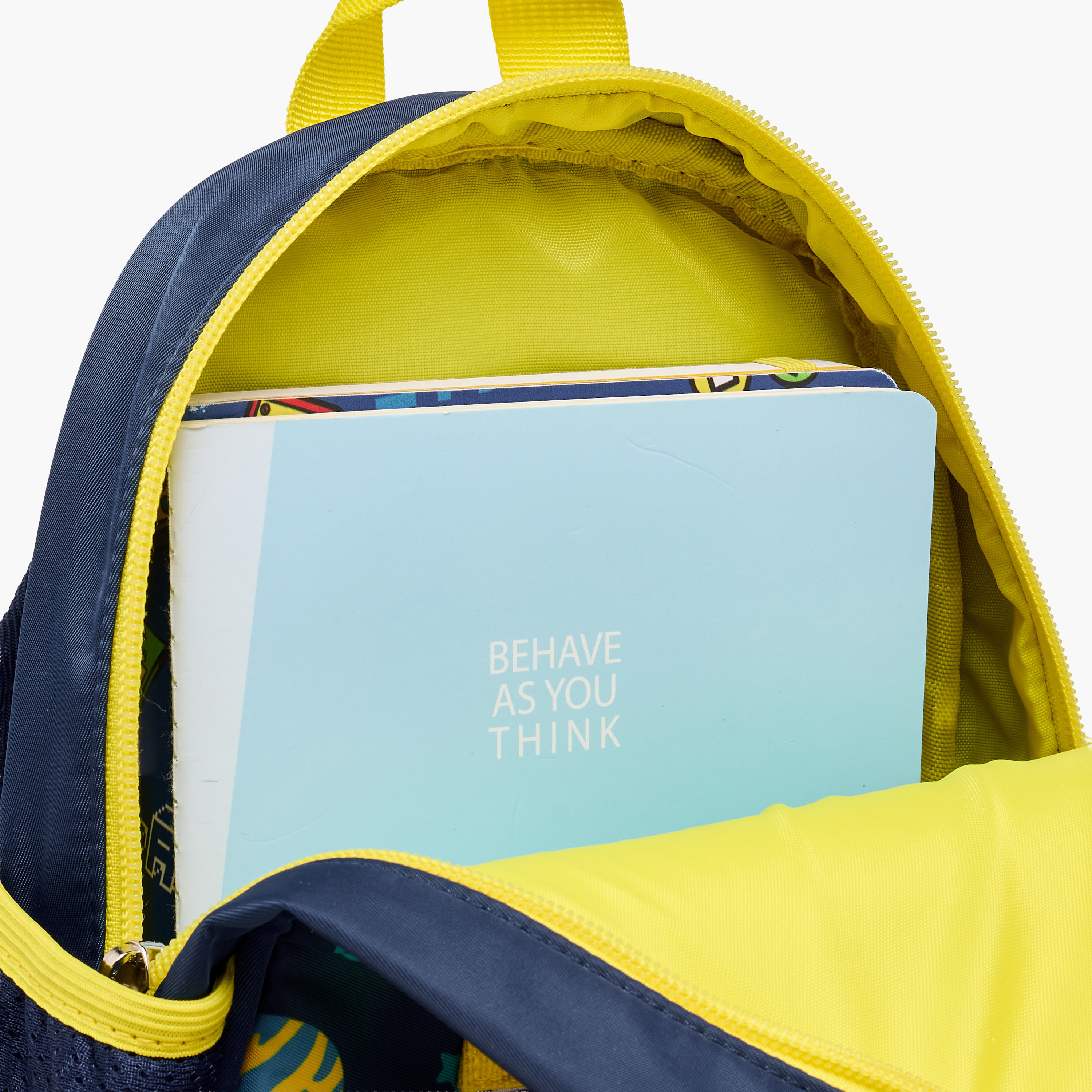 Supercute Astronaut Print Backpack with Shoulder Straps and Detachable Pouches - 26x10x28 cms-promo_LS20_OMN-image-12