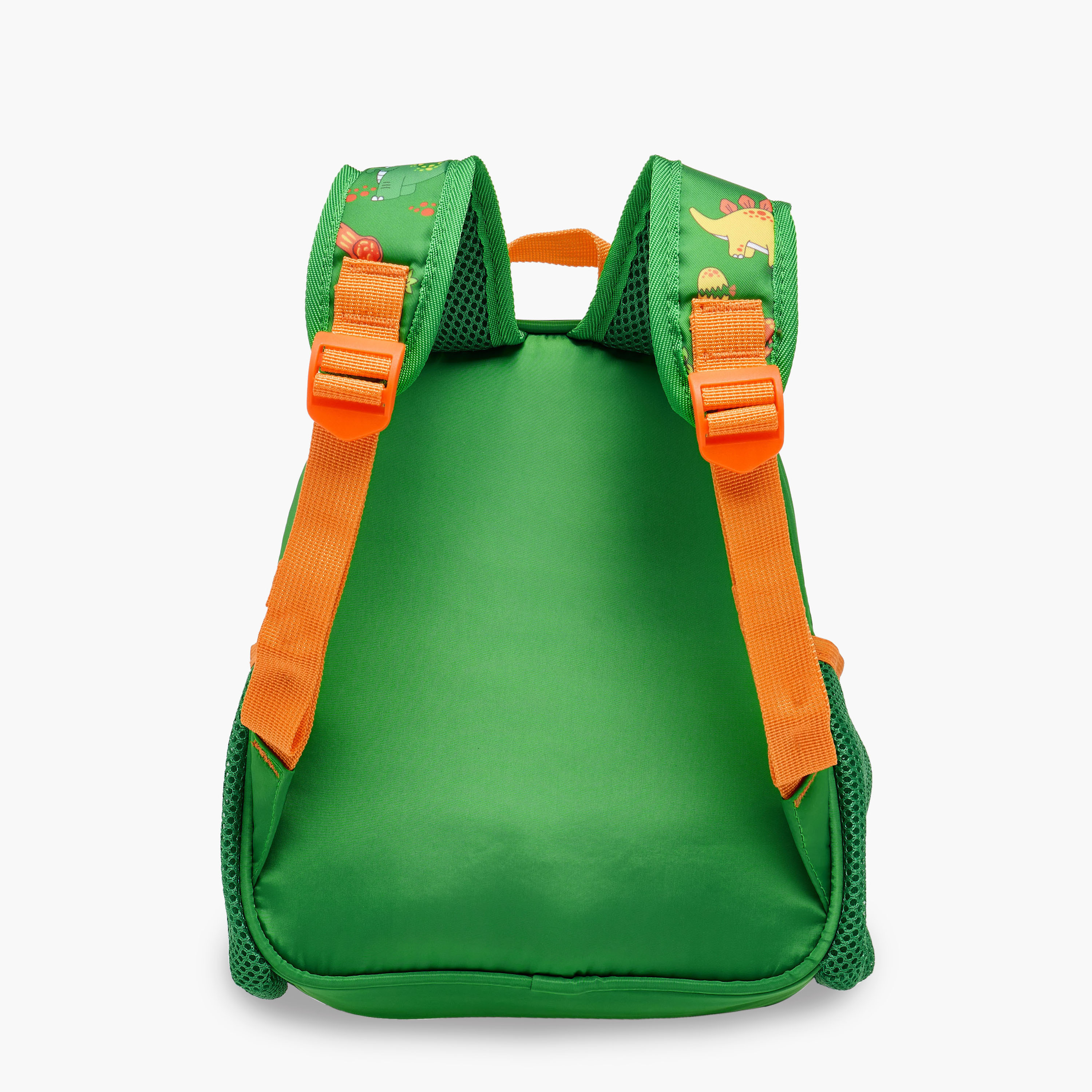 Supercute Dinosaur Print Backpack with Shoulder Straps and Detachable Pouches - 26x10x28 cms-school-bagsandbackpacks-backpacks-image-6