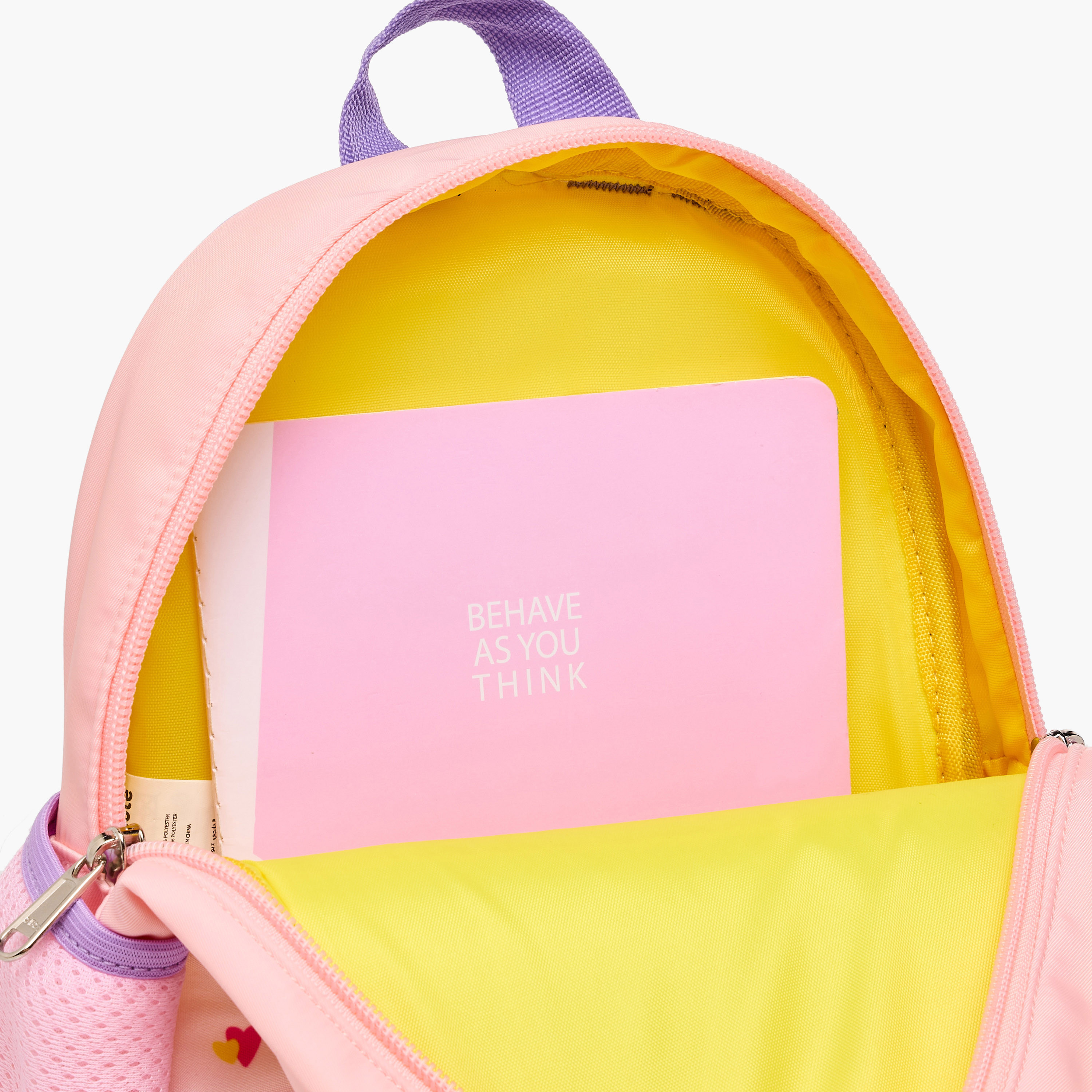 Supercute Unicorn Print Backpack with Shoulder Straps and Detachable Pouches - 26x10x28 cms-promo_LS20_OMN-image-12