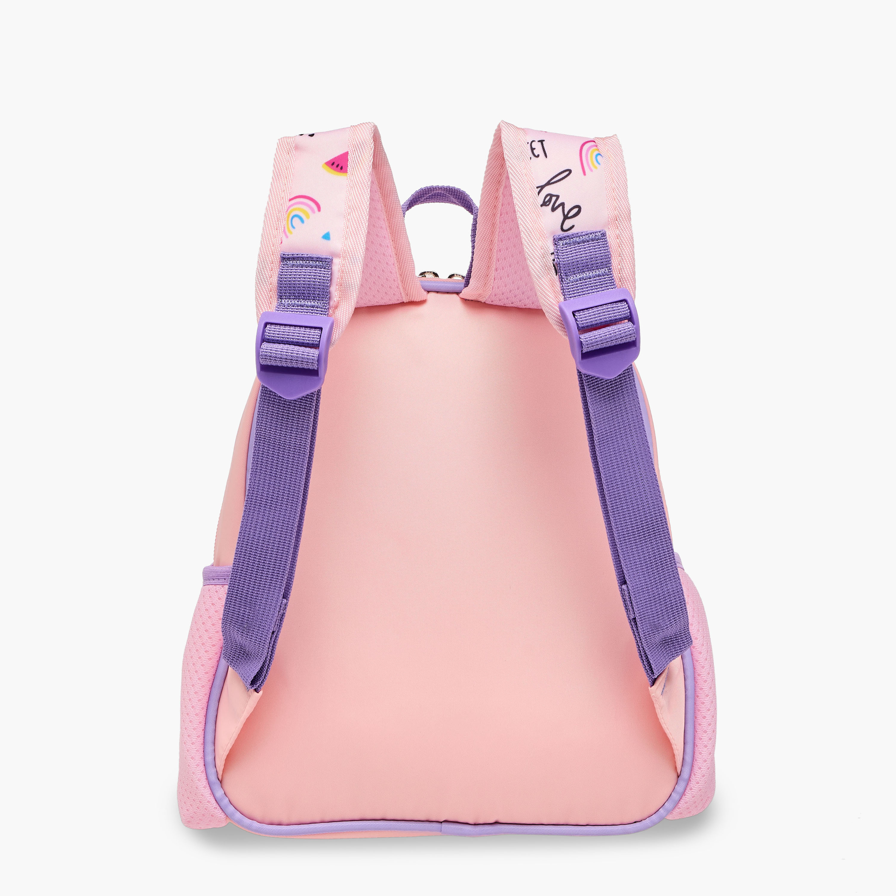 Supercute Unicorn Print Backpack with Shoulder Straps and Detachable Pouches - 26x10x28 cms-promo_LS20_OMN-image-6