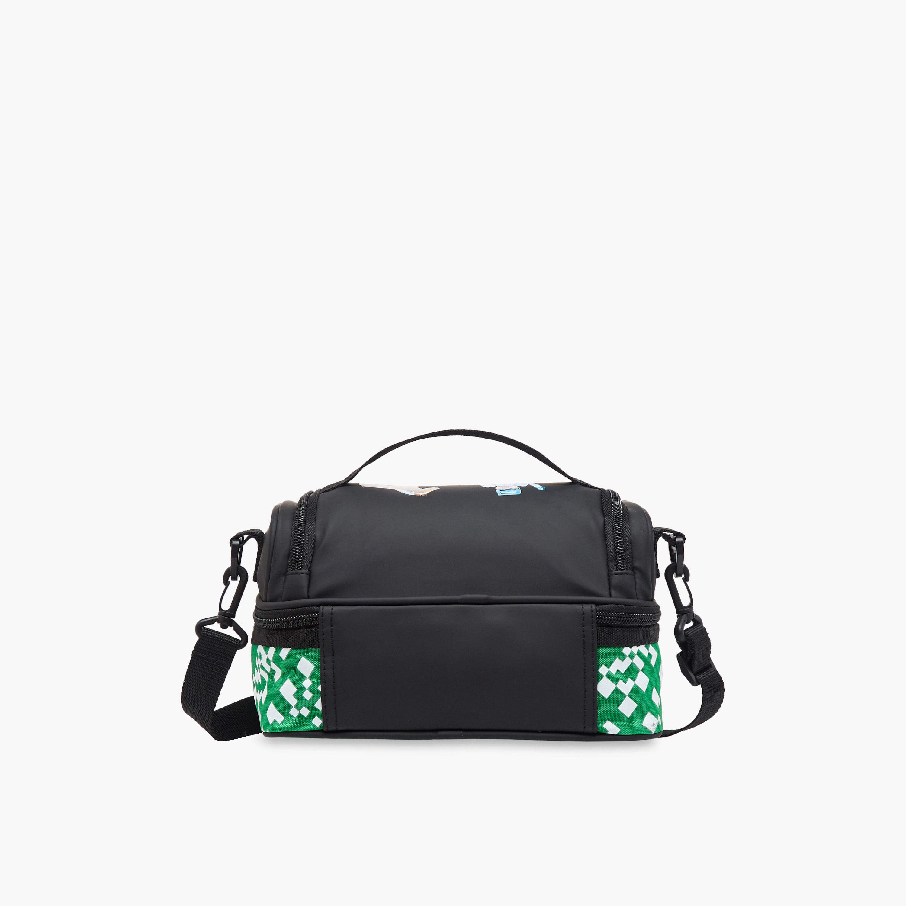 شنطة غداء بطبقة مزدوجة وطبعات ألعاب وسحاب إغلاق من جونيورز-school-lunchessentials-lunchbags-image-3