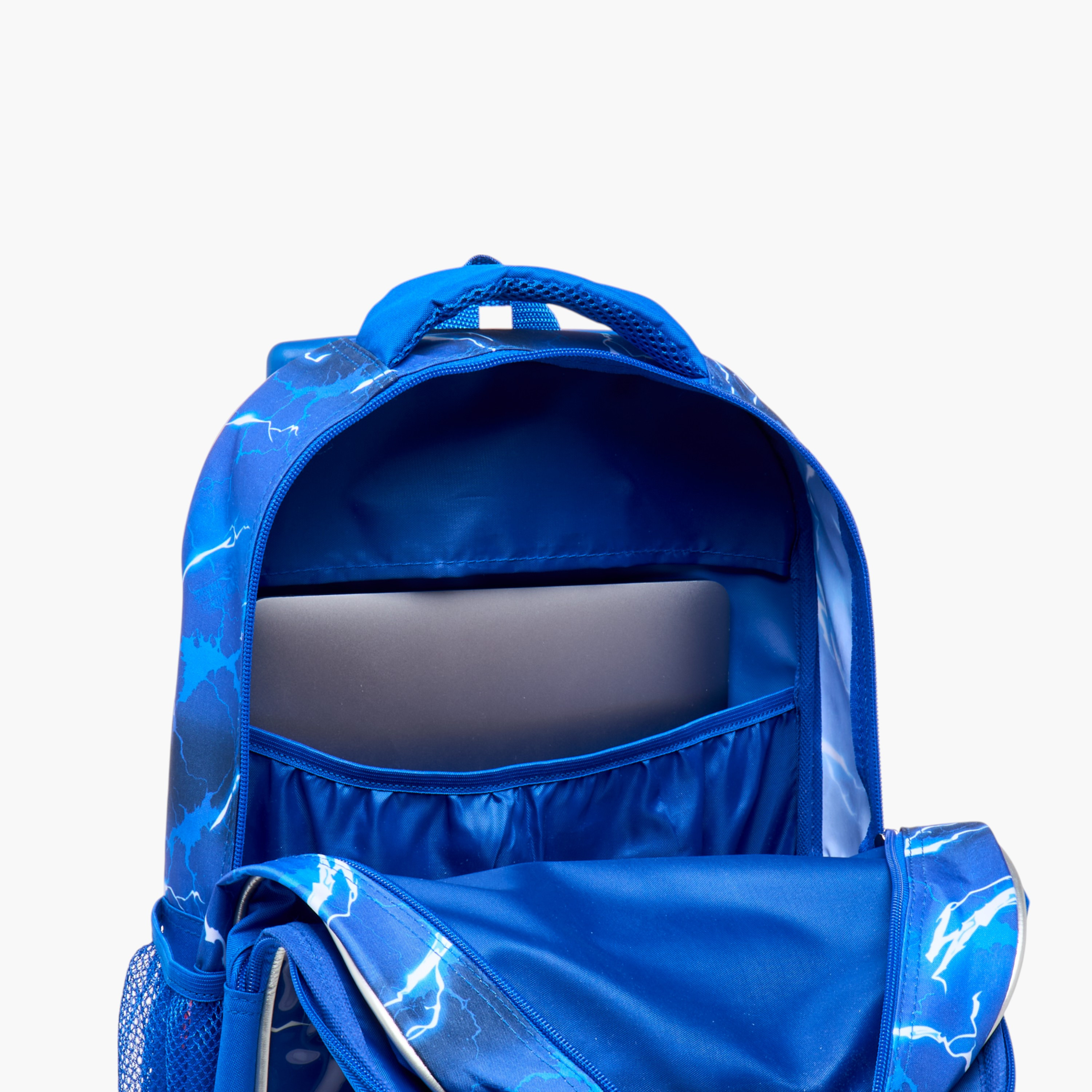 Hot Wheels Monster Truck Print 3-Piece Trolley Backpack Set - 16 inches-school-bagsandbackpacks-trolleybags-image-15