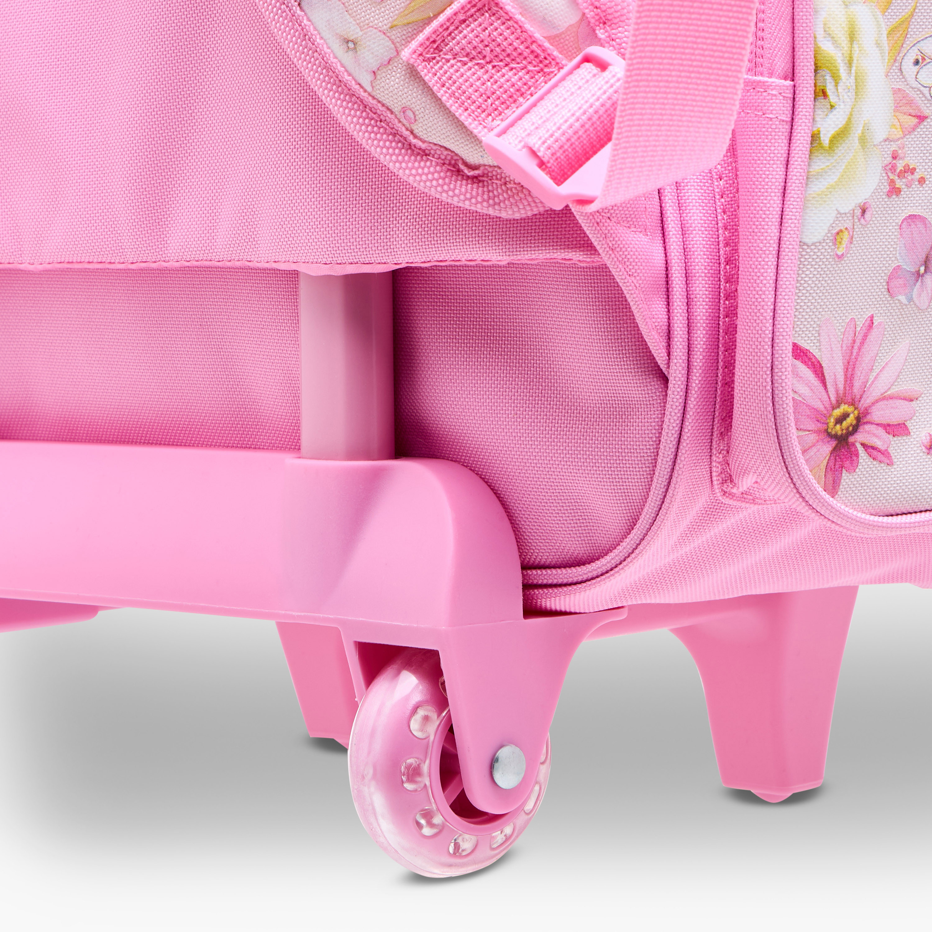 Nova Floral Print Trolley Backpack with Retractable Handle - 18 inches-school-bagsandbackpacks-trolleybags-image-12