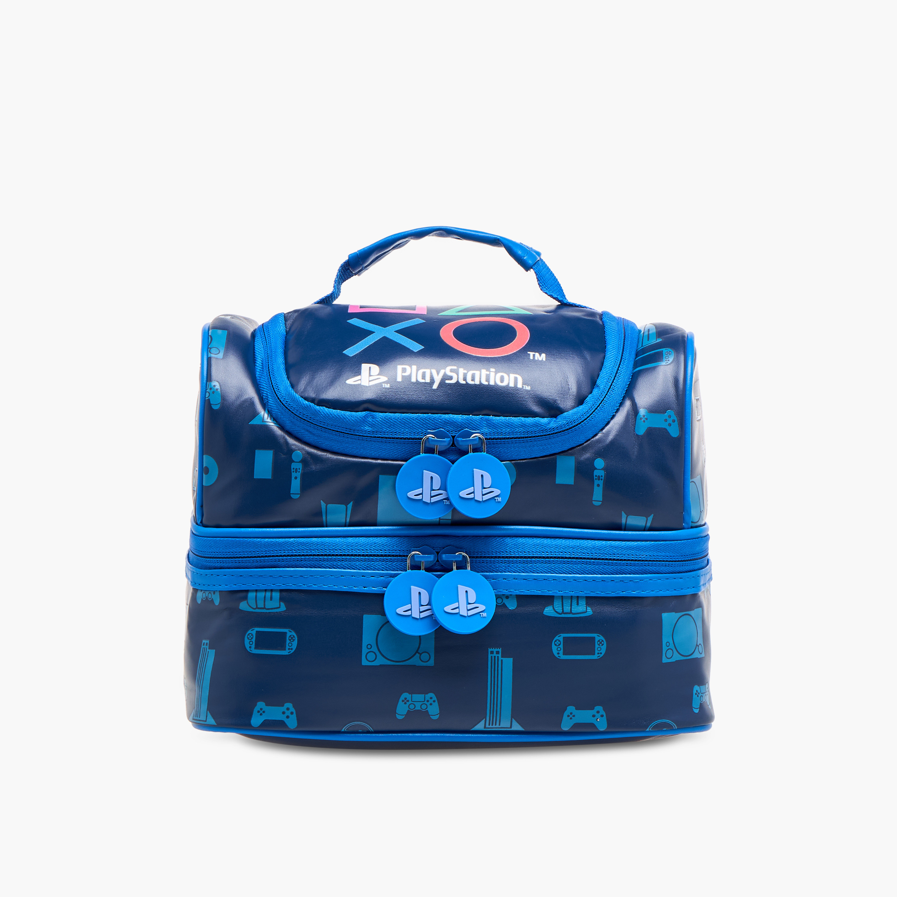Sony Pictures Playstation Double Layer Lunch Bag with Zip Closure-school-lunchessentials-lunchbags-image-1