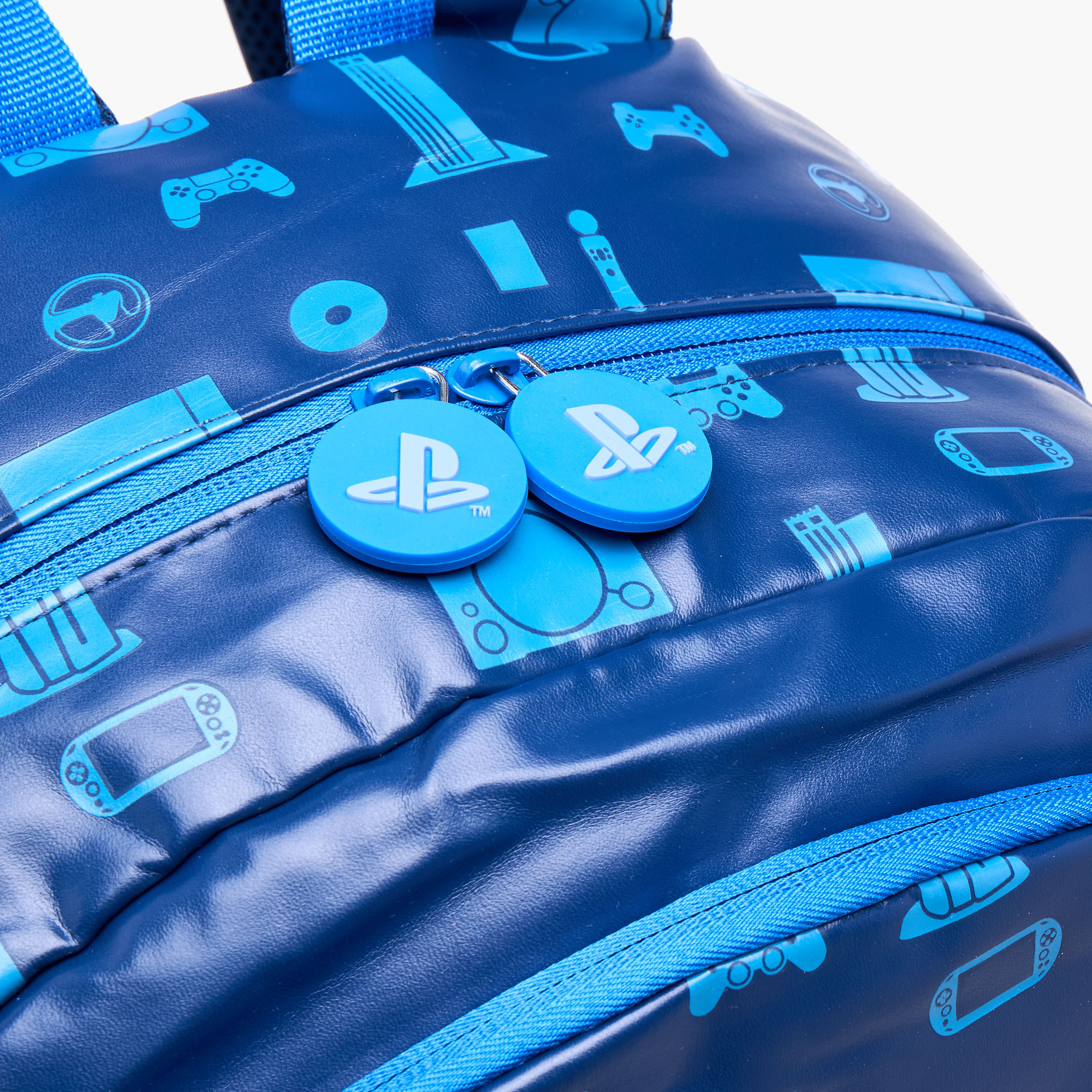 Sony Pictures Playstation Print Backpack with Adjustable Straps and Zip Closure - 16 inches-school-bagsandbackpacks-backpacks-image-10