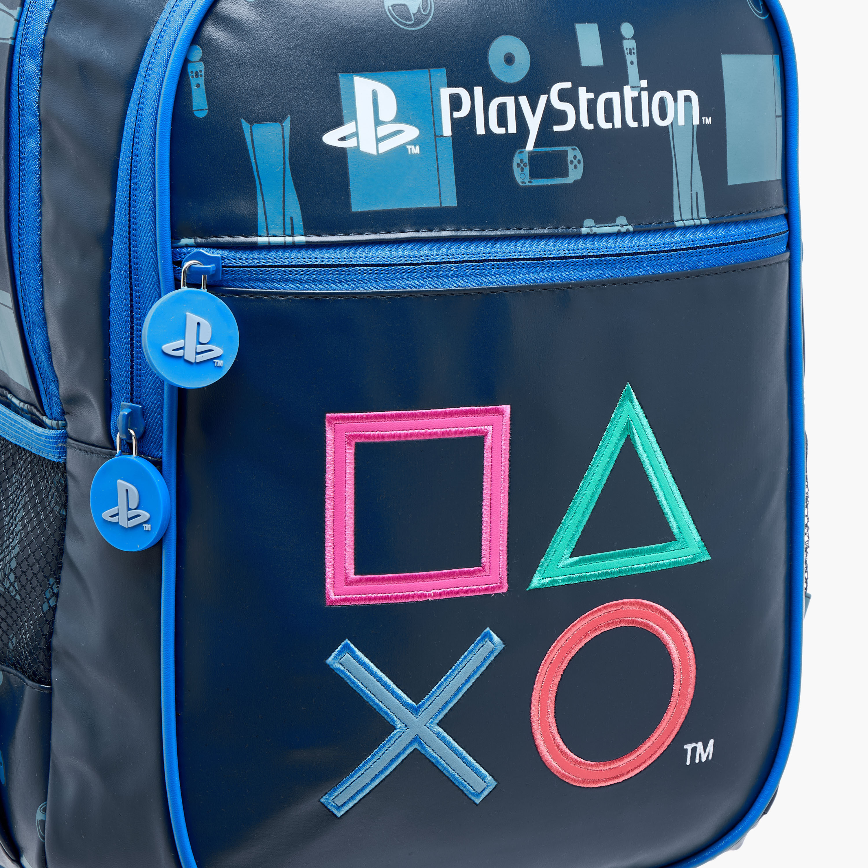 شنطة ظهر ترولي بطبعات سوني بيكتشرز بلايستيشن مع مقبض قابل للسحب - 16 بوصة-school-bagsandbackpacks-trolleybags-image-1