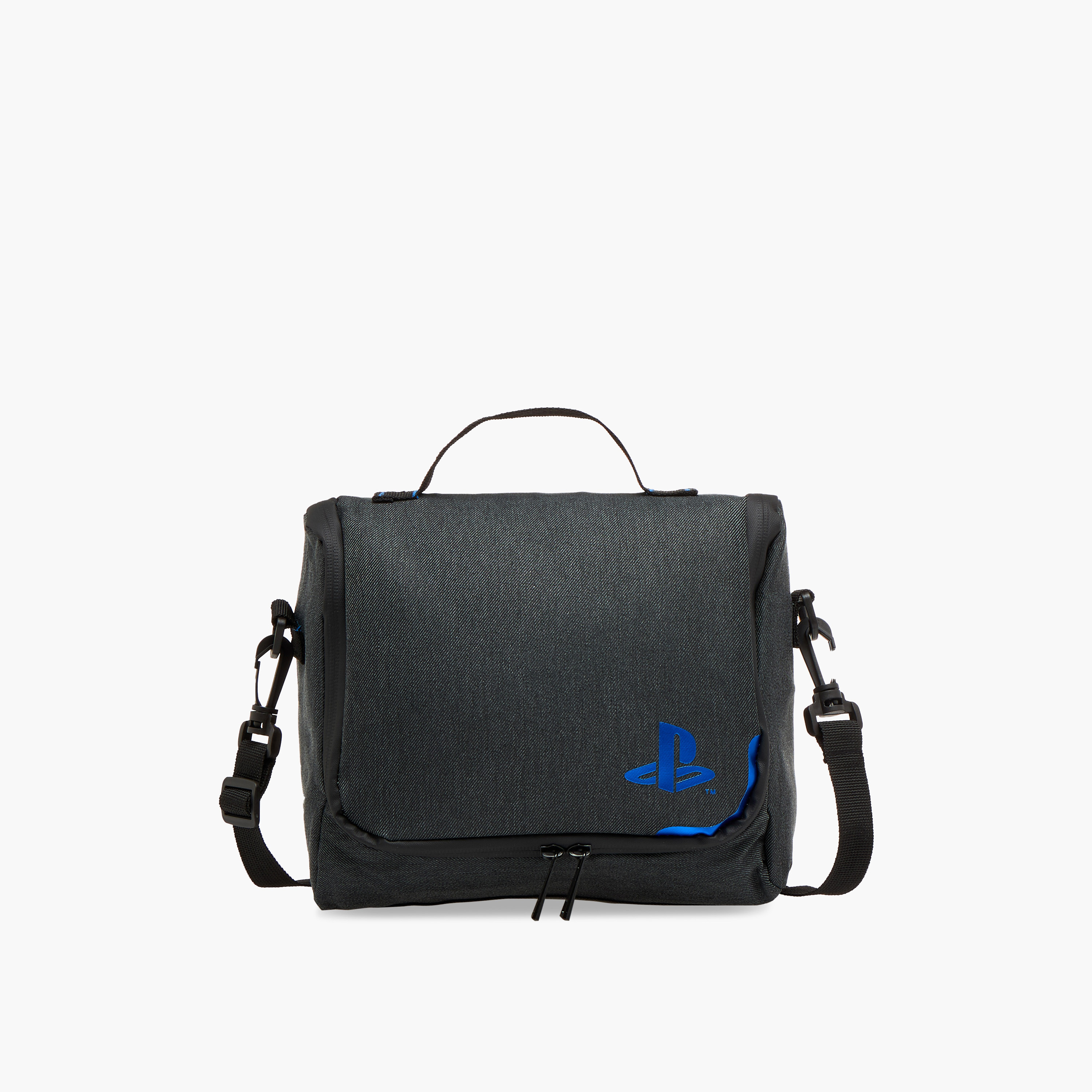 Sony Pictures Playstation Print Lunch Bag with Zip Closure-school-lunchessentials-lunchbags-image-1