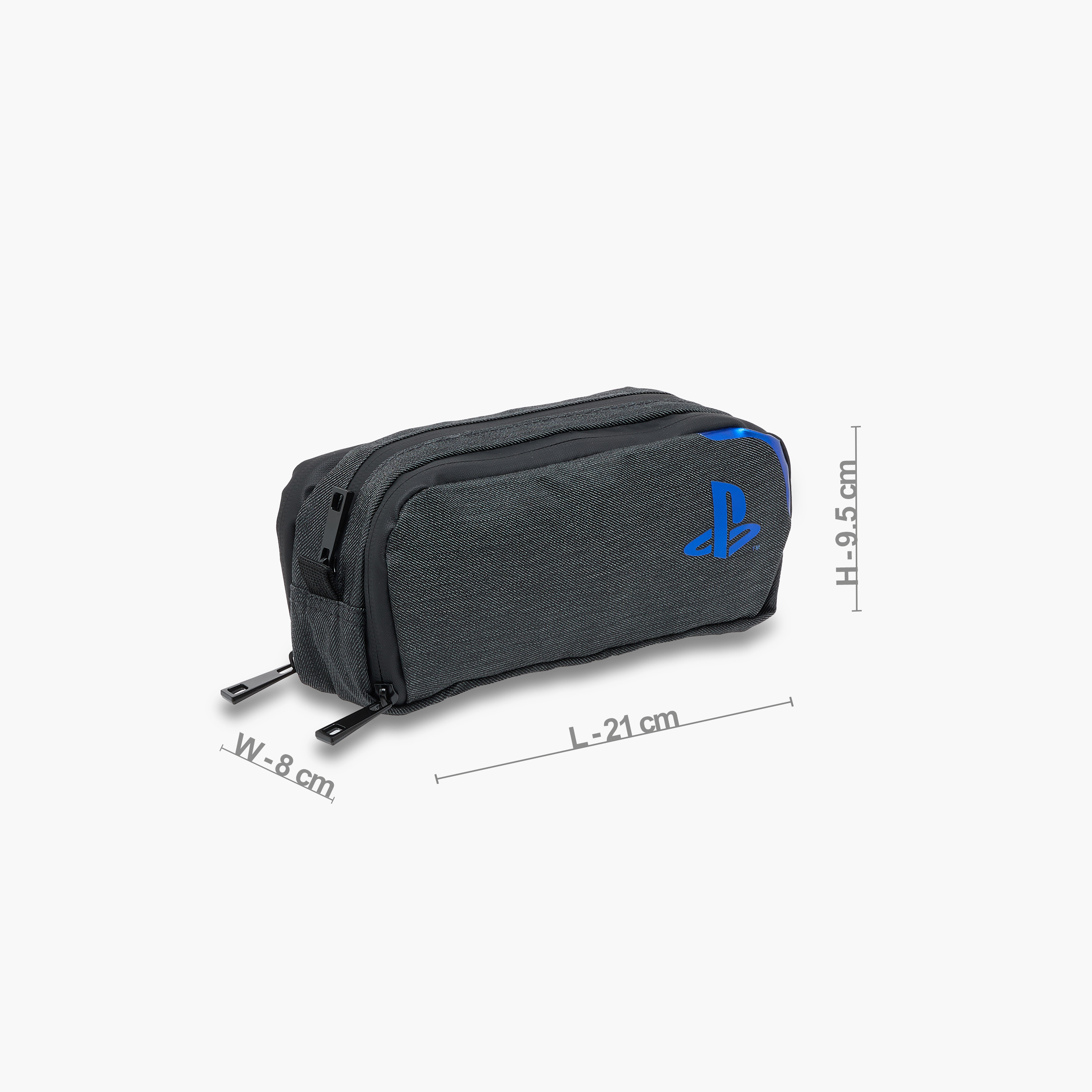 Sony Pictures Playstation Print Pencil Pouch with Zip Closure-school-stationery-pencilcases-image-2