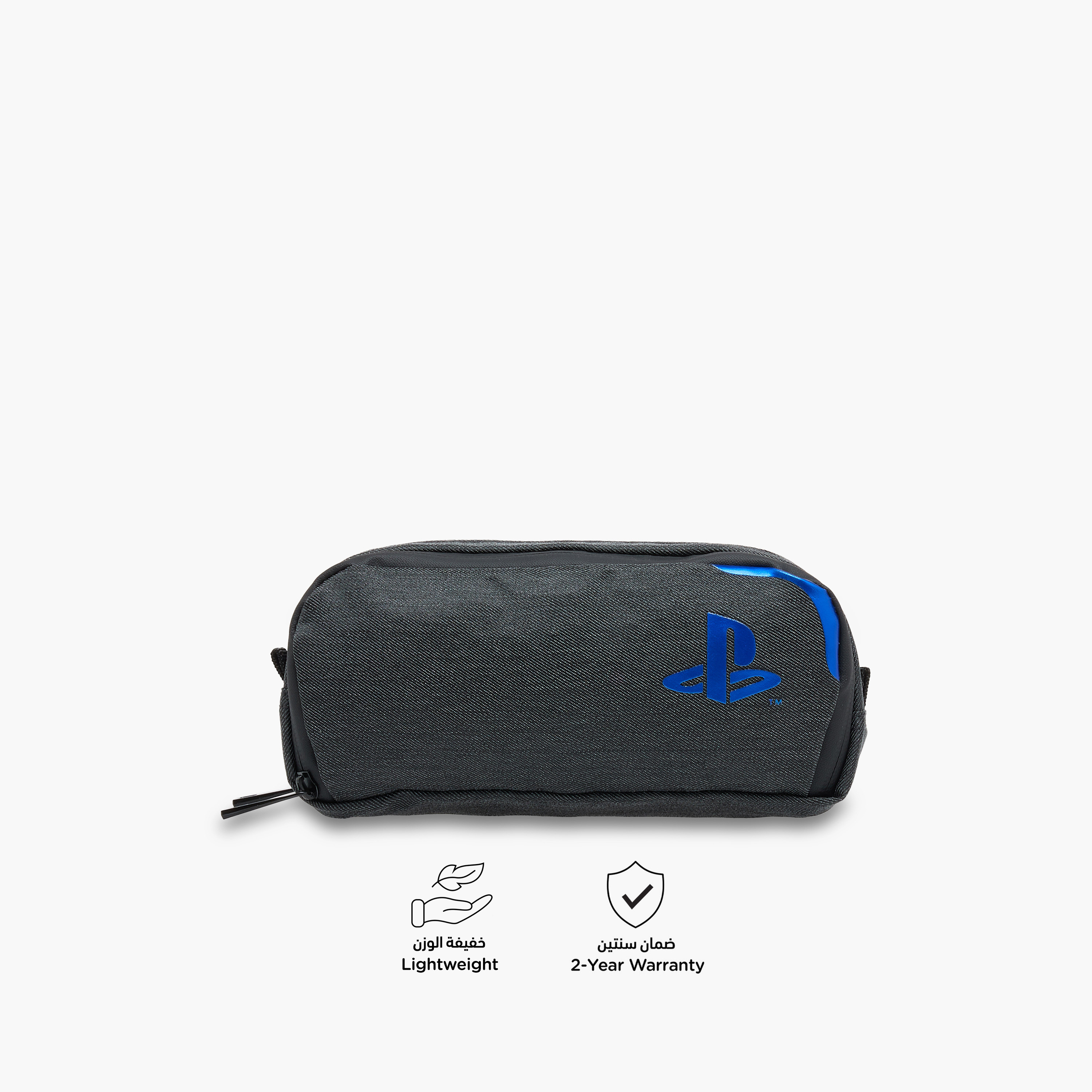 Sony Pictures Playstation Print Pencil Pouch with Zip Closure-school-stationery-pencilcases-image-4