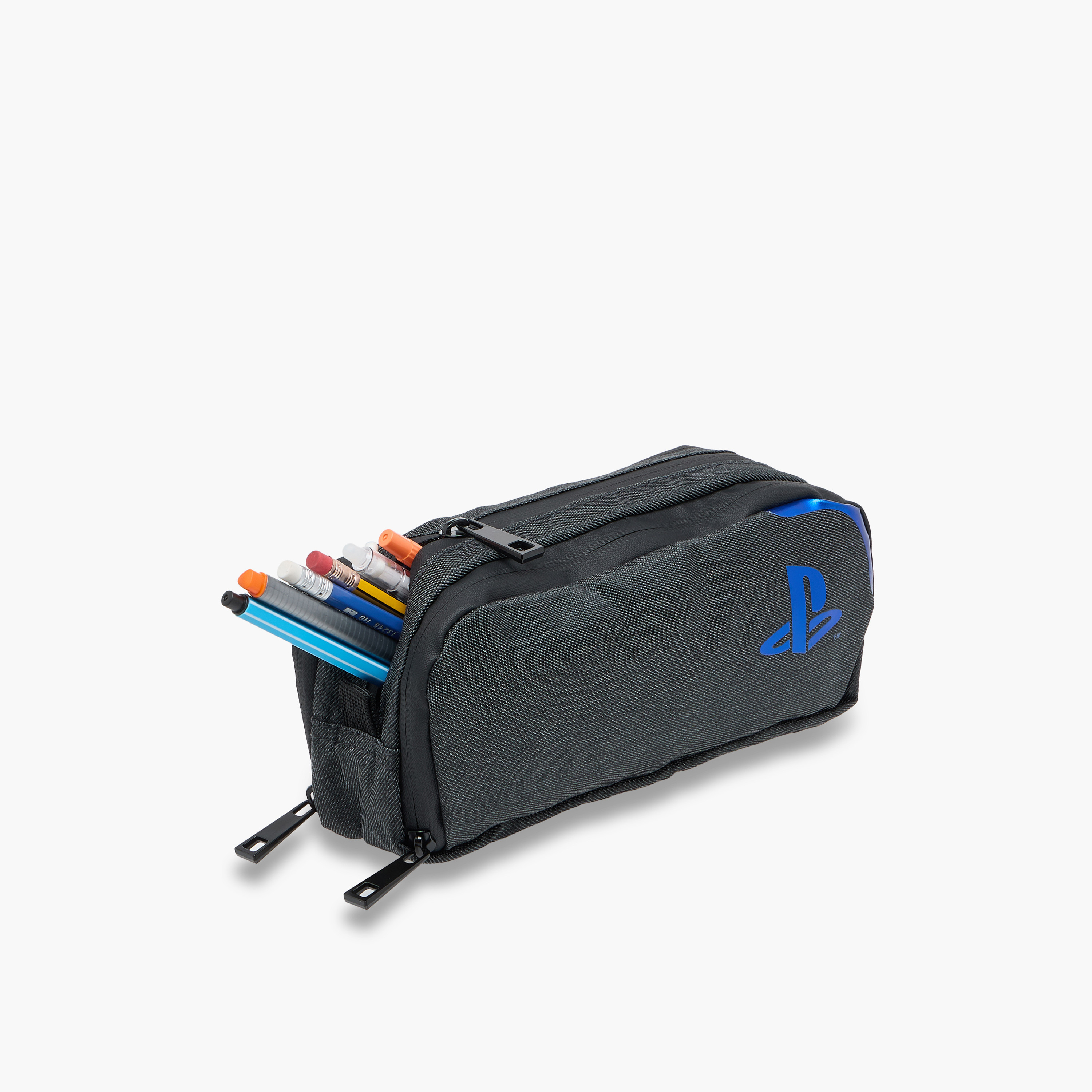 Sony Pictures Playstation Print Pencil Pouch with Zip Closure-school-stationery-pencilcases-image-5