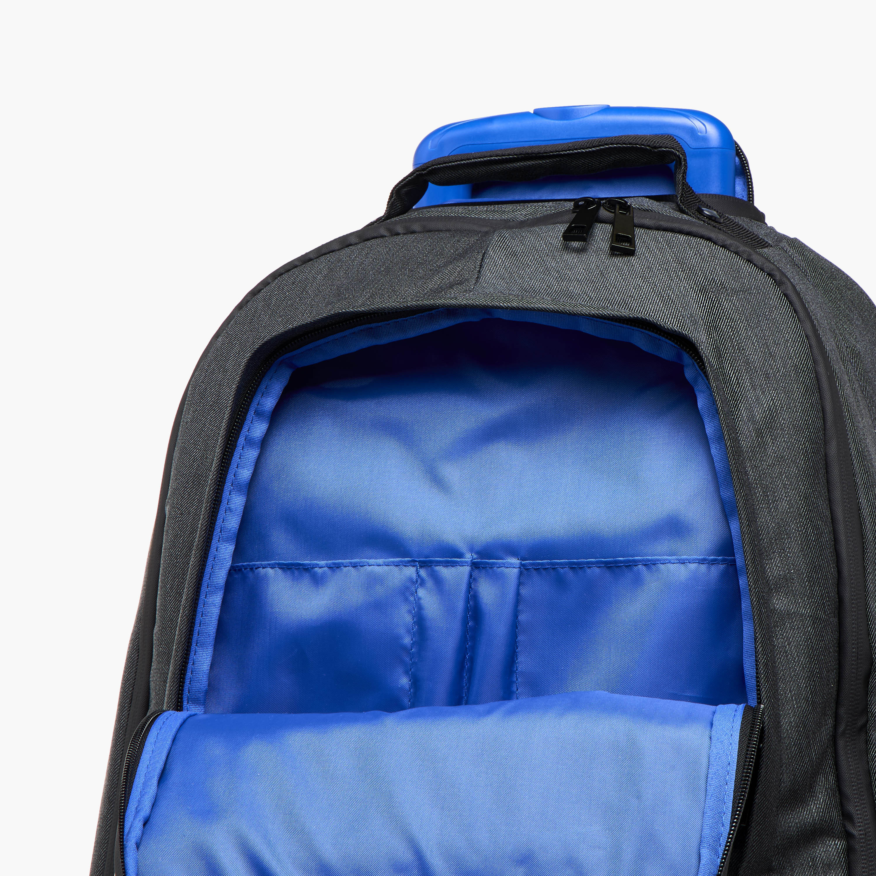Sony Pictures Solid Trolley Backpack with Retractable Handle - 18 inches-school-bagsandbackpacks-trolleybags-image-15