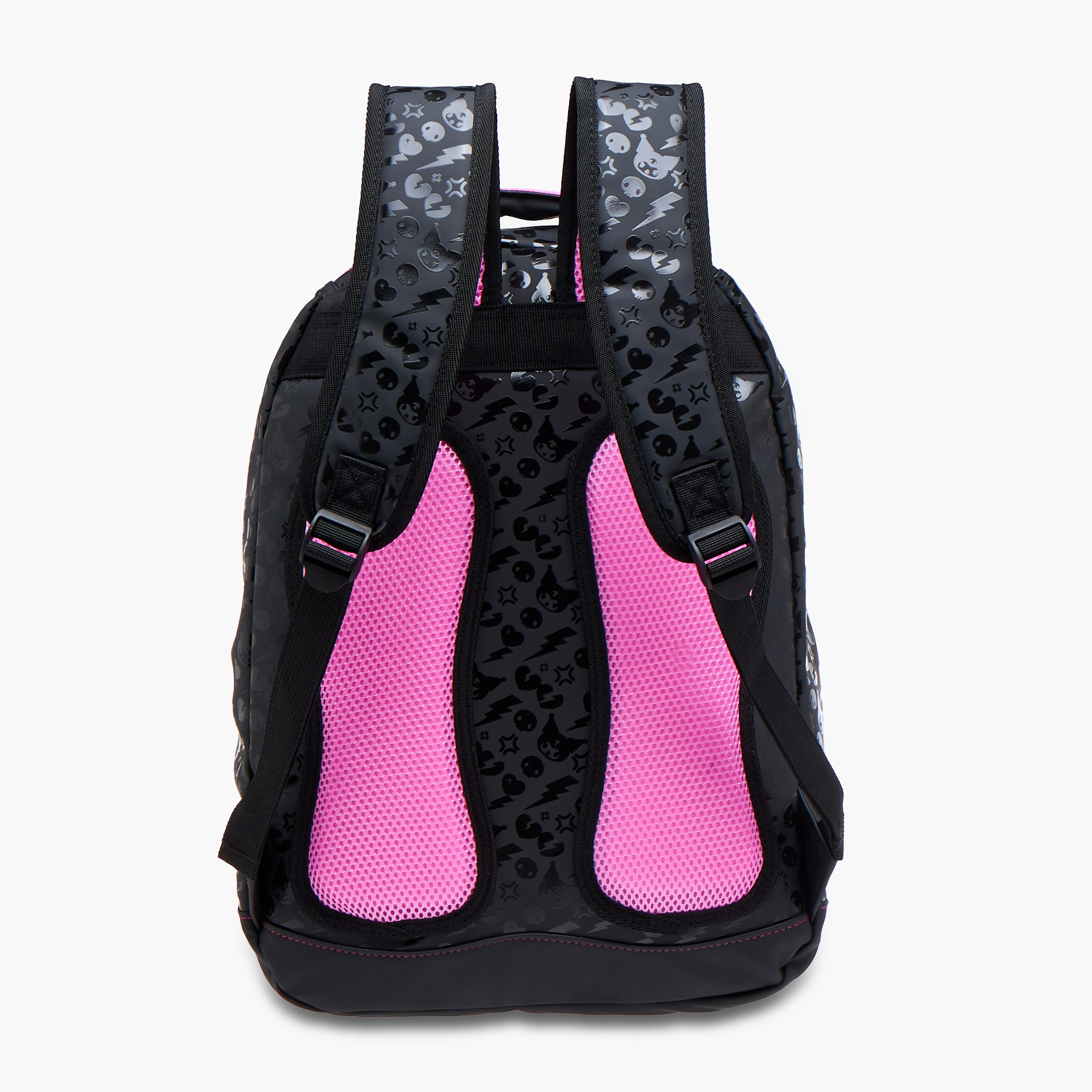 Kuromi Printed Backpack with Adjustable Straps and Zip Closure - 17 inches-school-bagsandbackpacks-backpacks-image-7