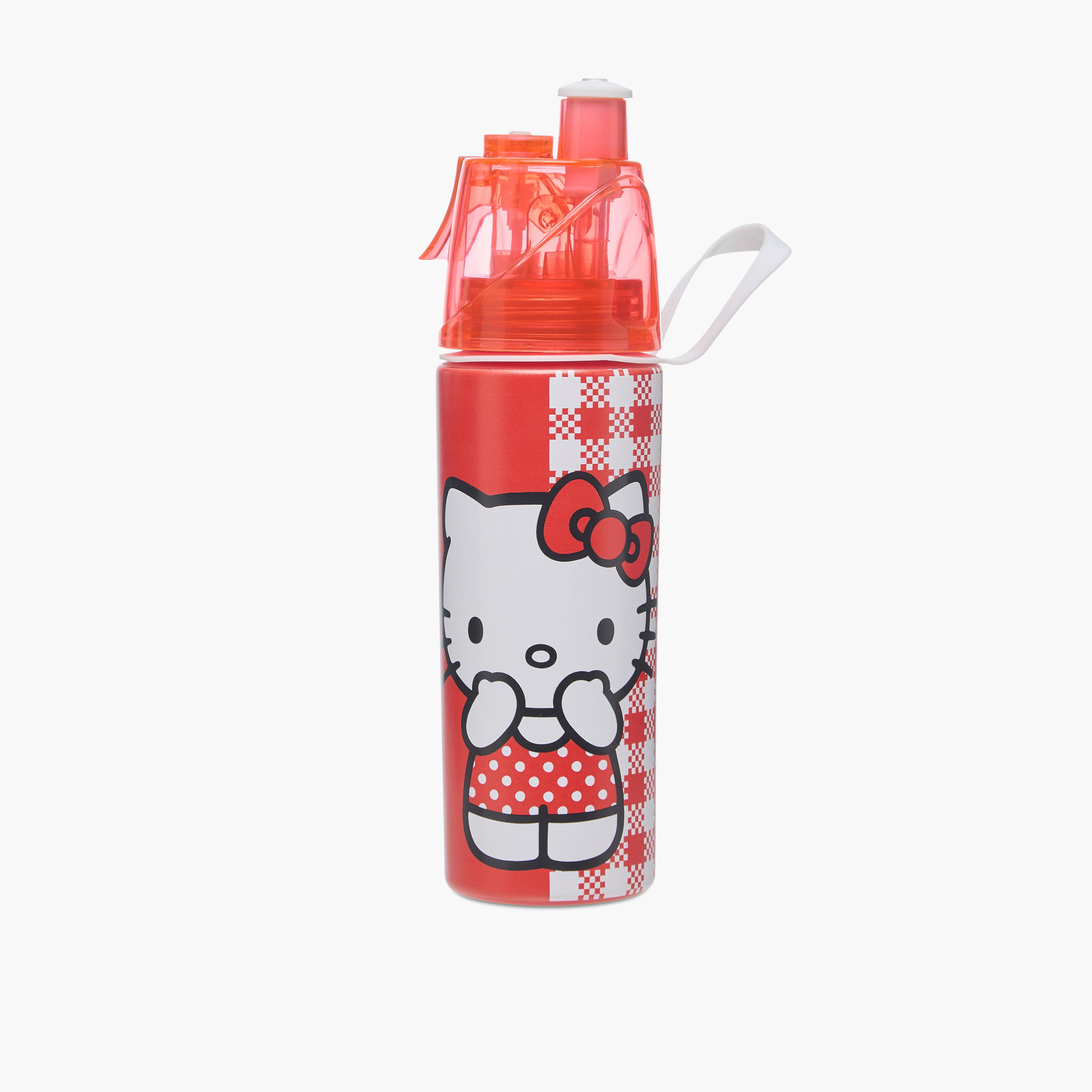 Hello Kitty Tritan Water Bottle with Water Mist Trigger – 500 ml-school-waterbottles-image-1