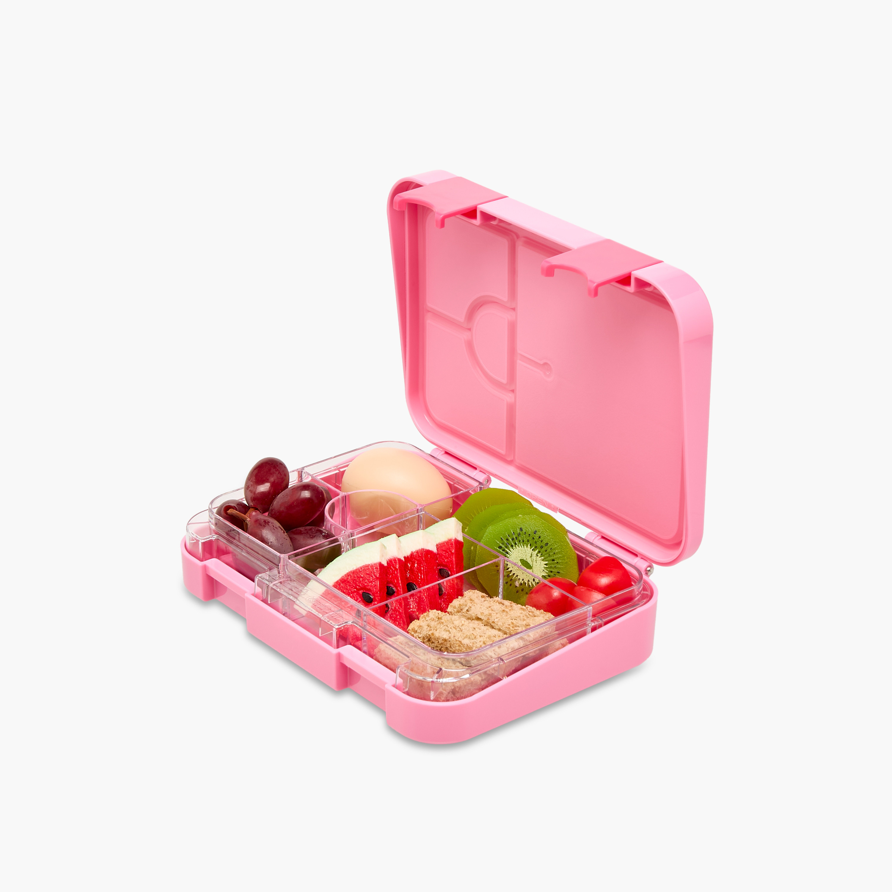 Hello Kitty Print Lunch Box with Clip Lock Closure-school-lunchessentials-lunchboxes-image-7