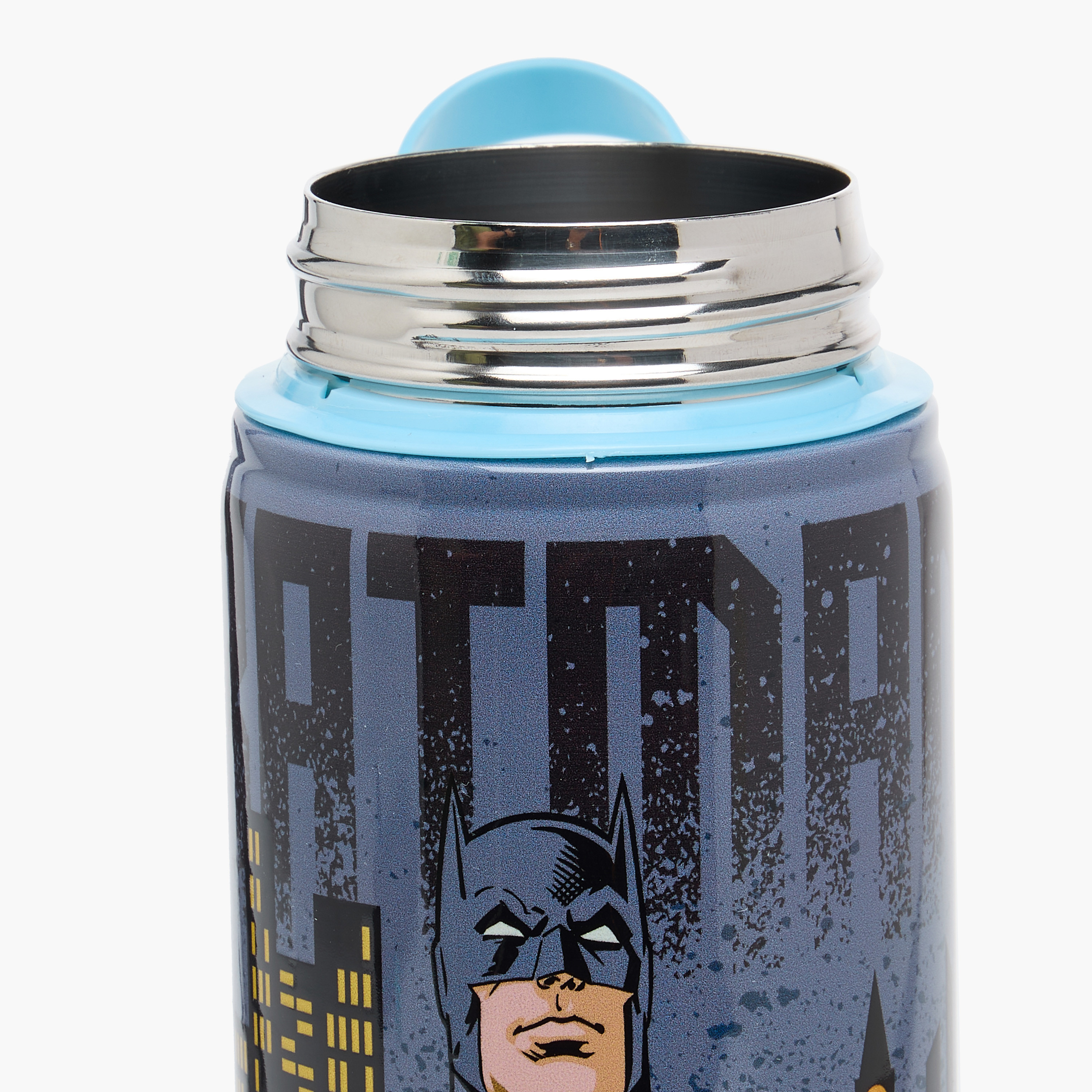 Batman Print Water Bottle - 500 ml-school-waterbottles-image-5