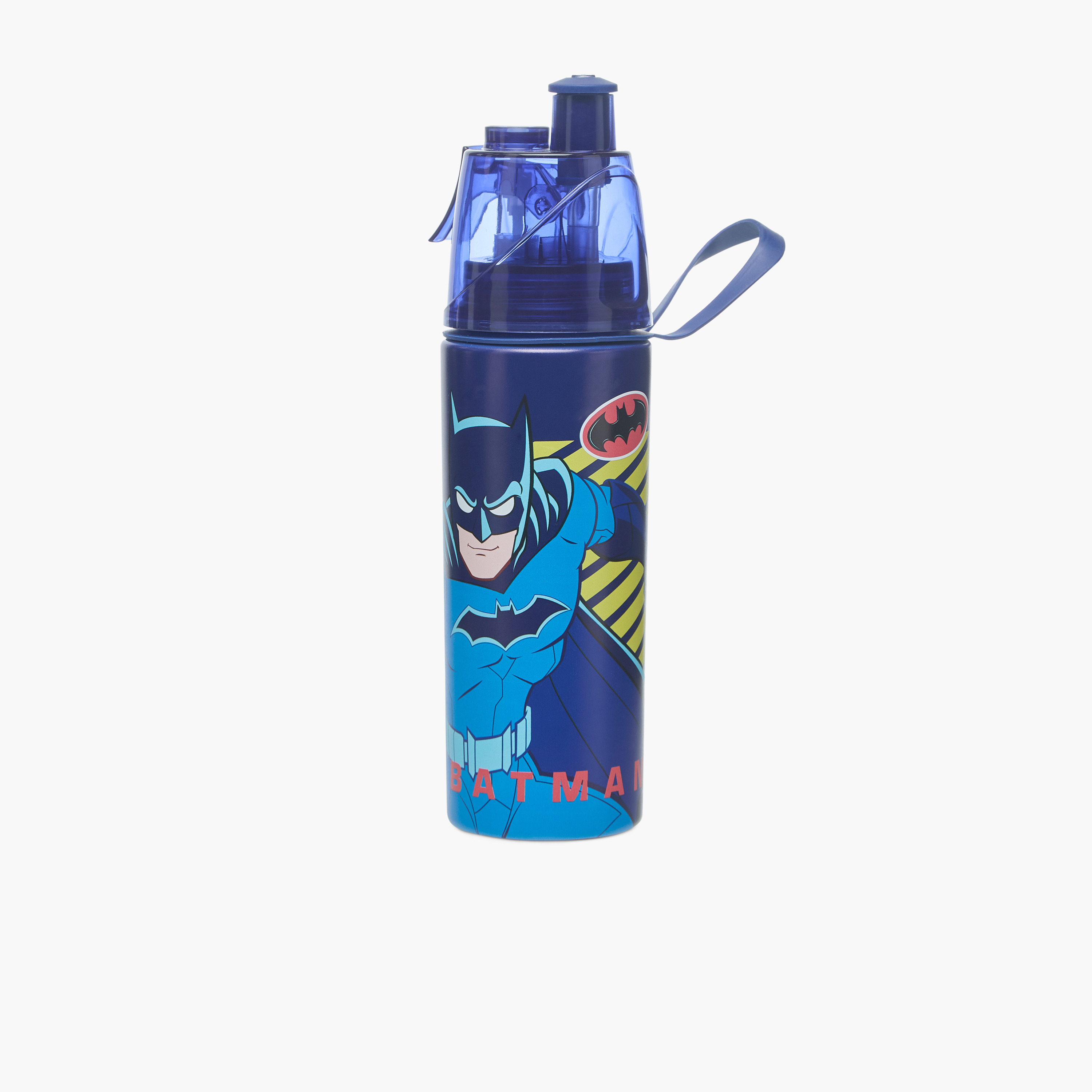 Warner Bros Batman Tritan Water Bottle with Water Mist Trigger – 500 ml-school-waterbottles-image-1