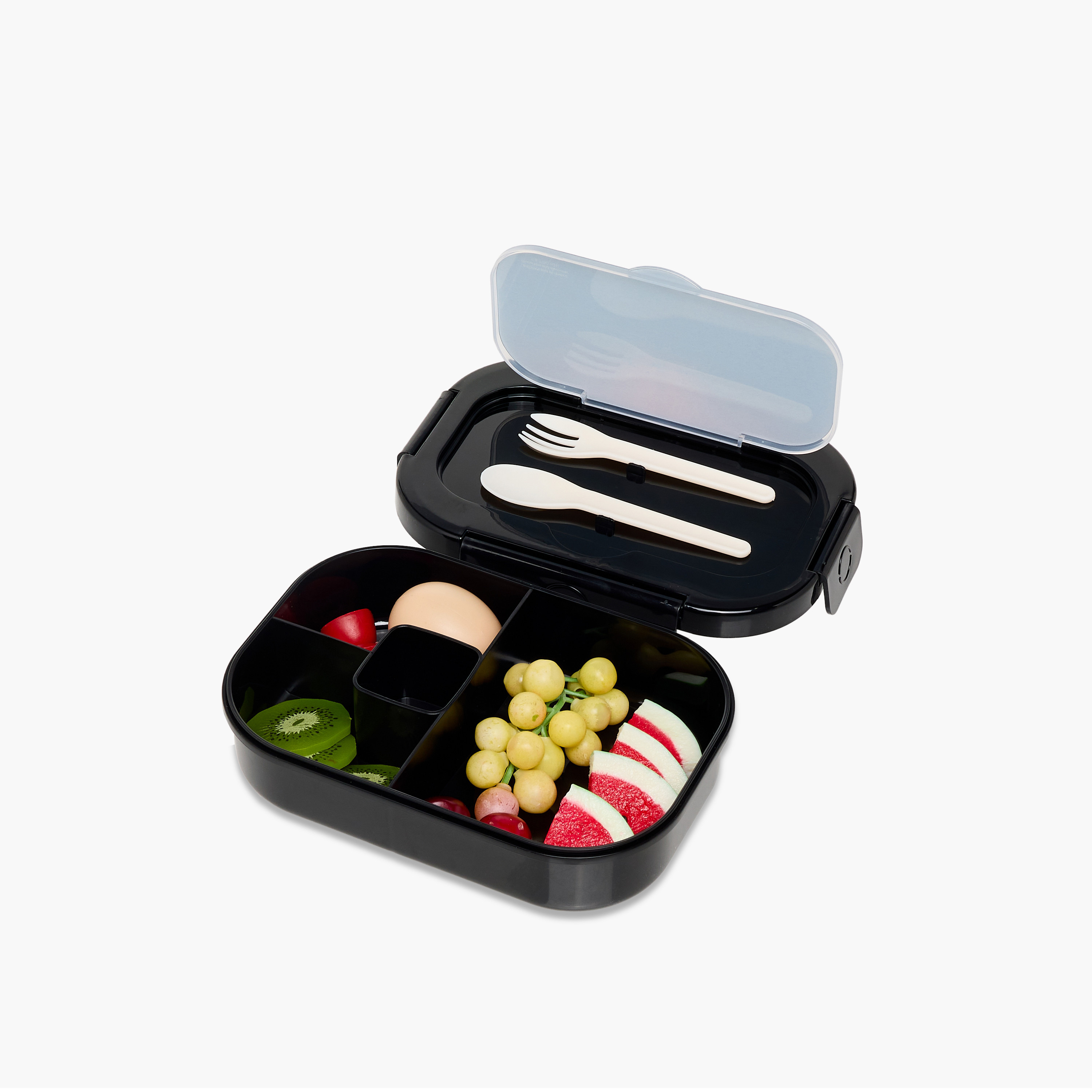 Batman Print Lunch Box with Clip Lock Closure-school-lunchessentials-lunchboxes-image-8