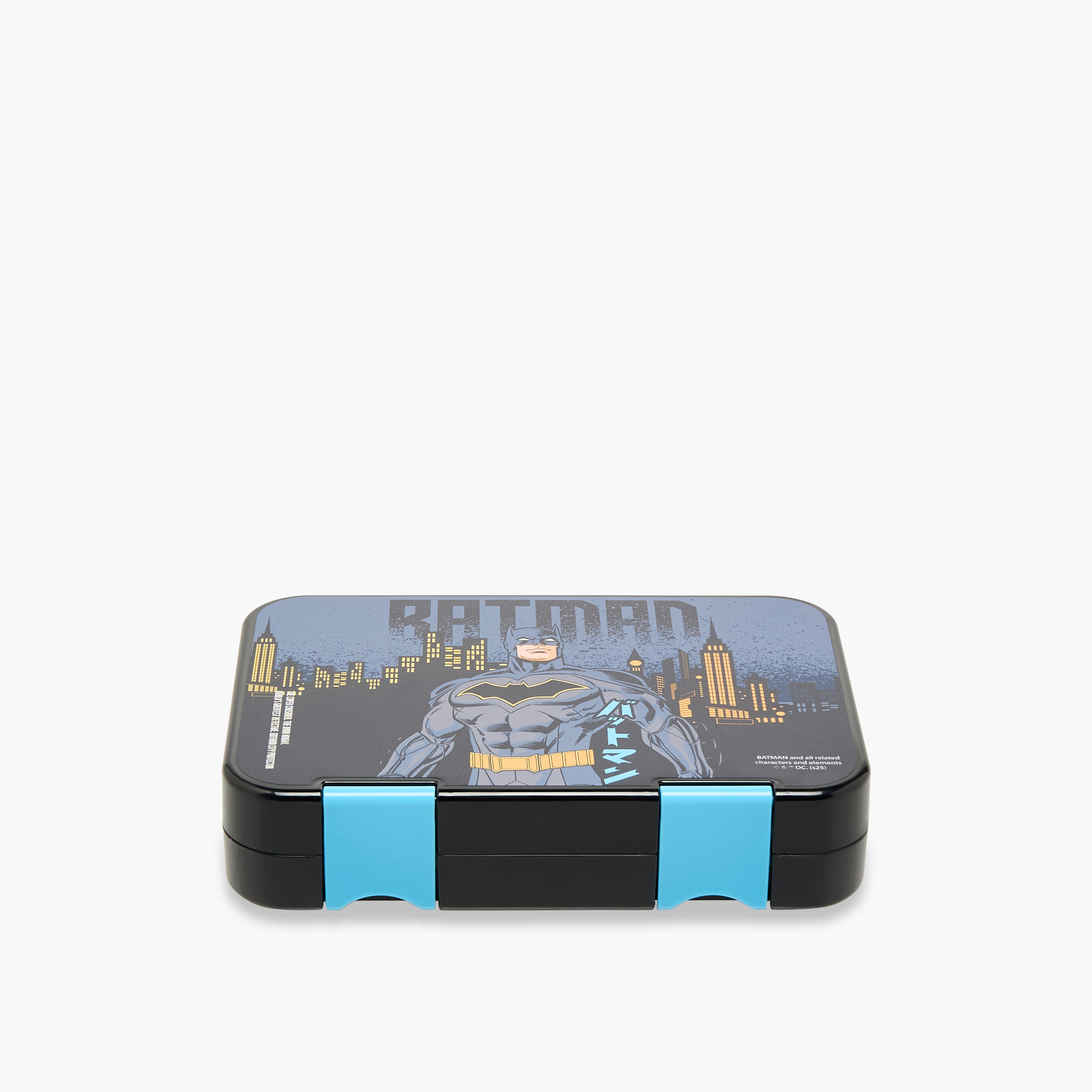 Batman Printed Lunch Box with Clip Lock Closure-school-lunchessentials-lunchboxes-image-1
