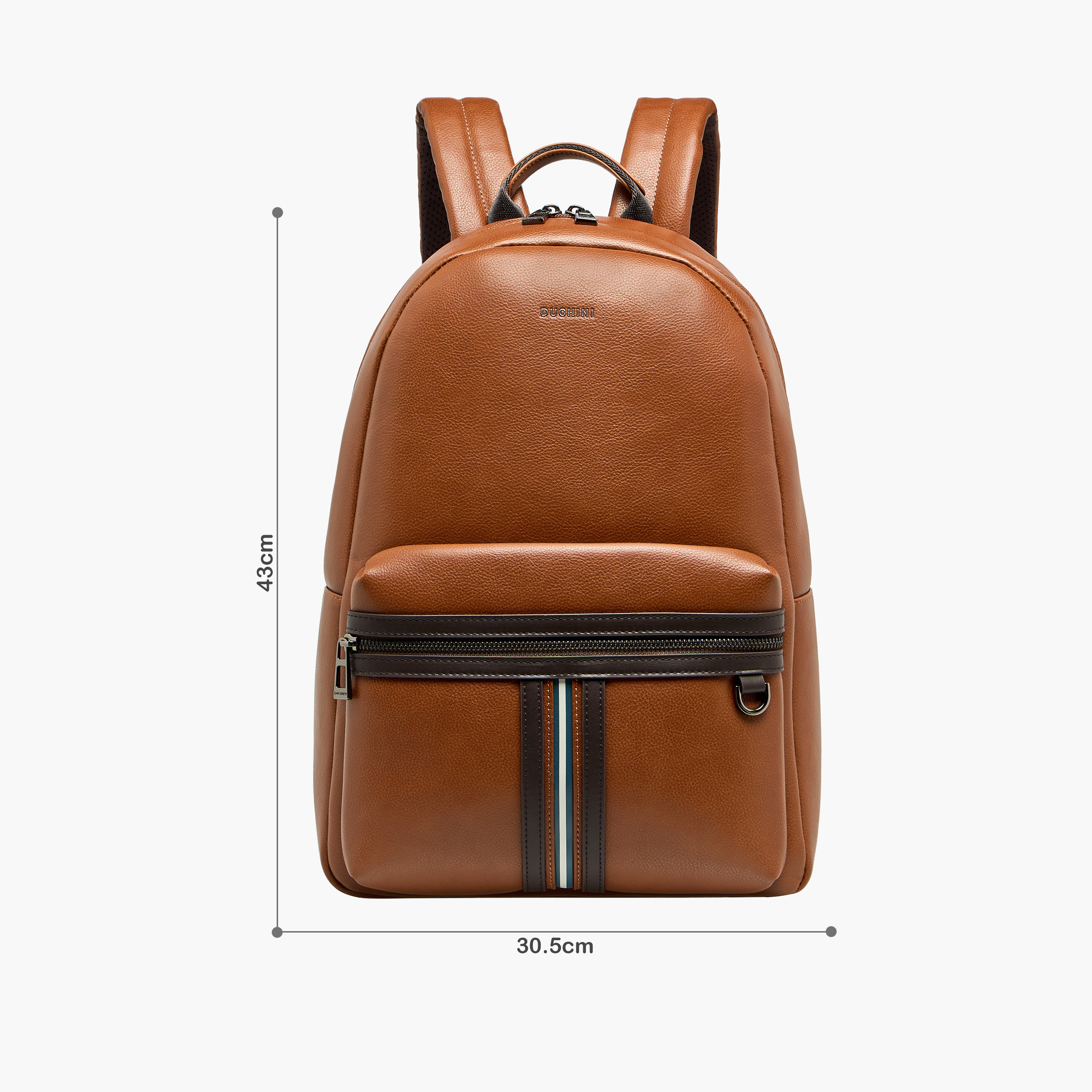 شنطة ظهر مقلمة بسحاب إغلاق من دوتشيني - 31x17x43 سم-men-bags-image-7