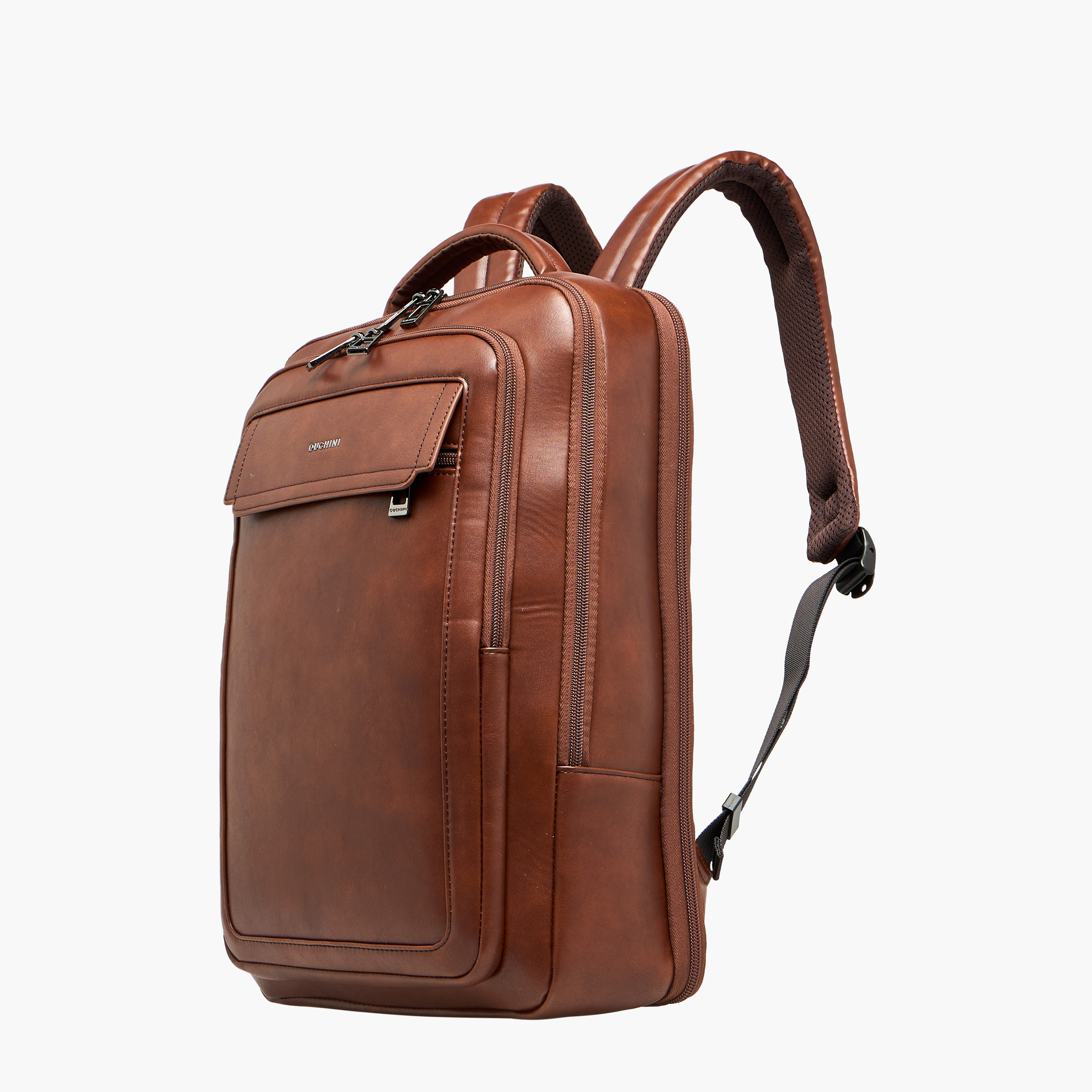شنطة ظهر سادة بمقبض علوي وسحاب إغلاق من دوتشيني - 31x17x43 سم-men-bags-image-3