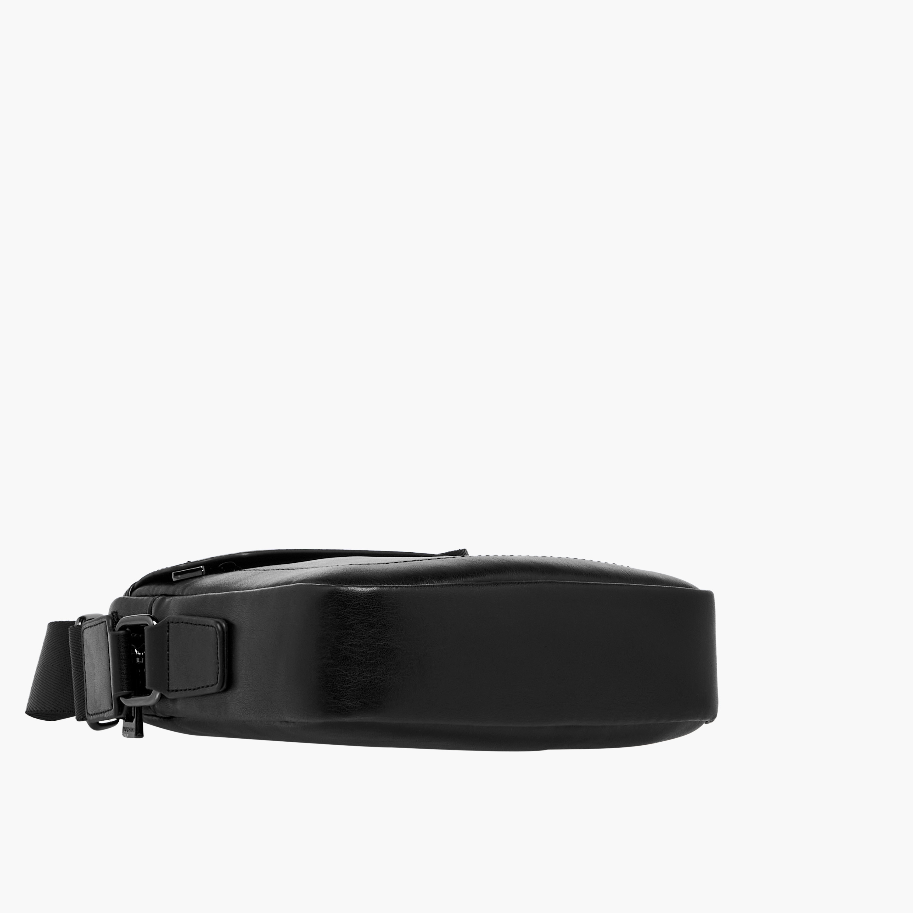 Duchini Solid Crossbody Bag with Adjustable Strap and Zip Closure-men-bags-image-7