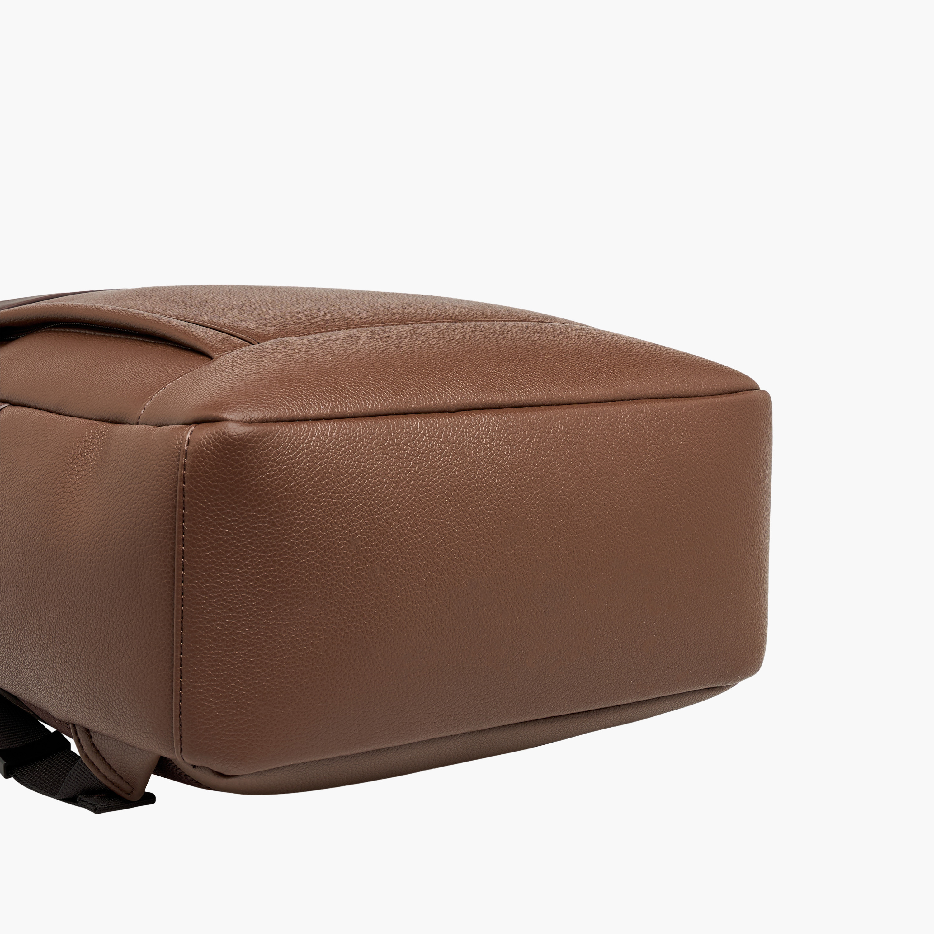 Duchini Solid Backpack with Adjustable Straps and Zip Closure - 31x17x43 cm-men-bags-image-7