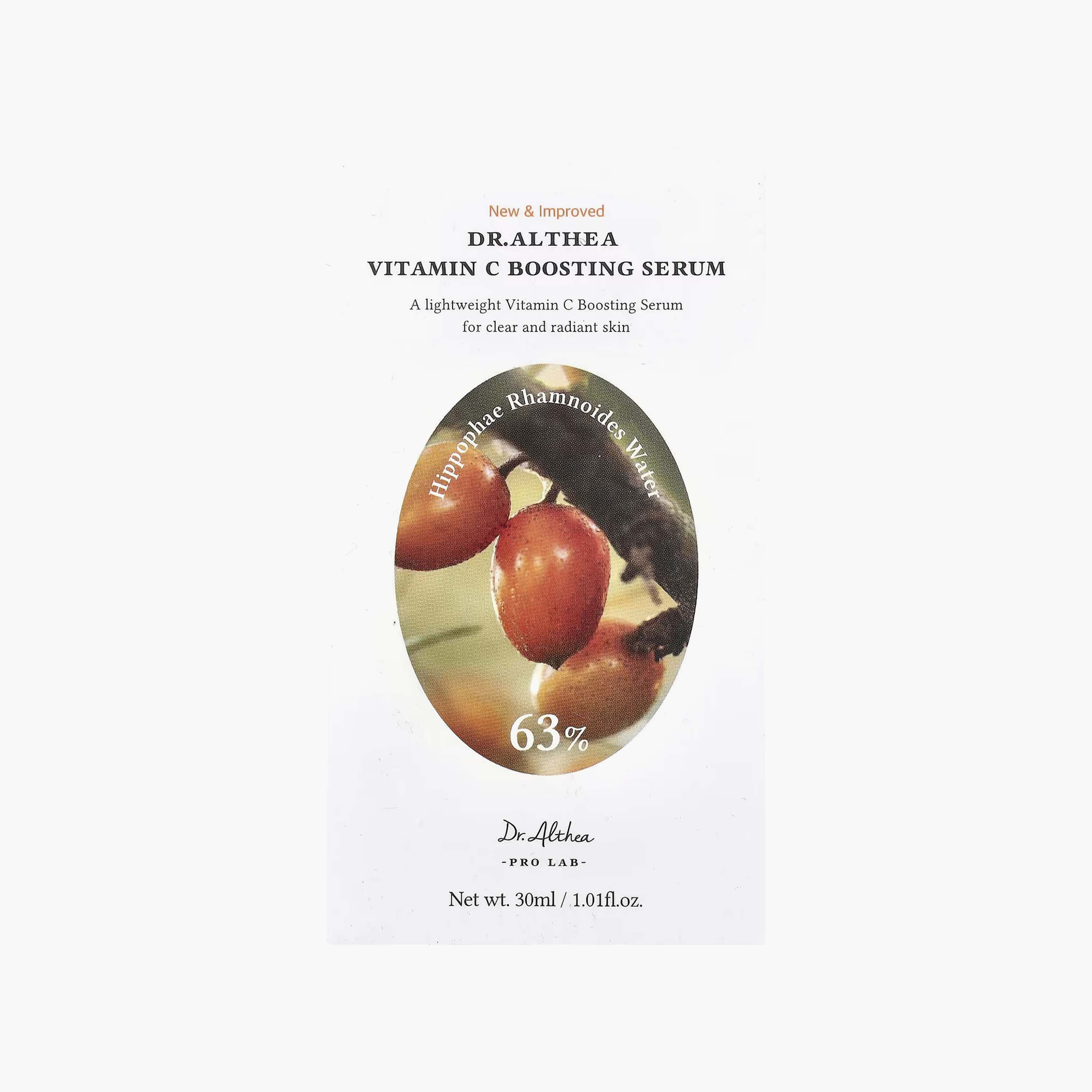 Dr.Althea Vitamin C Boosting Serum 30ml-beautyandpersonalcare-kbeauty-skin-moisturisers-nightcreams-image-2