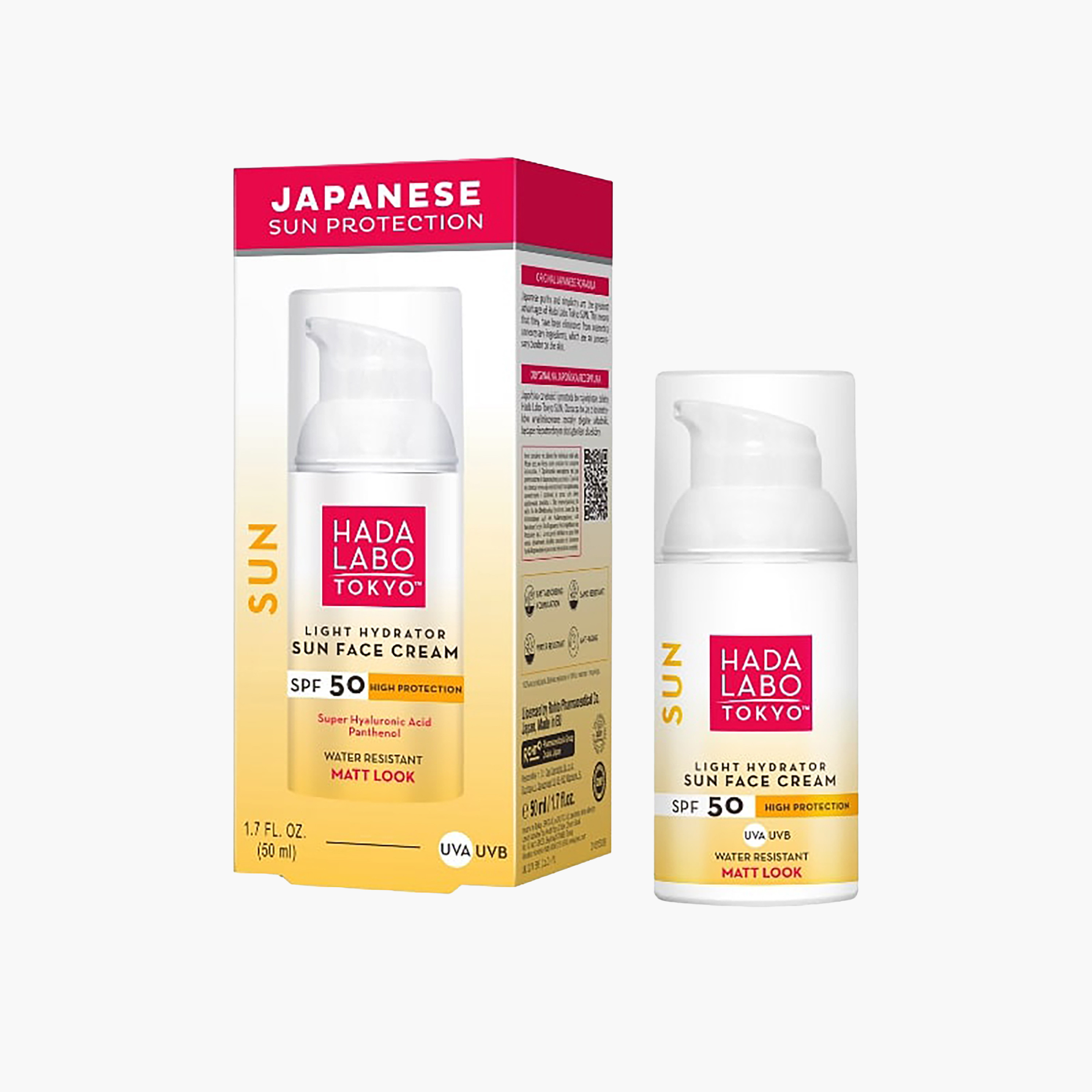 Hada Labo Tokyo SPF 50 Light Hydrator Sun Face Cream - 50 ml-beautyandpersonalcare-kbeauty-skin-treatmentsandserums-image-1