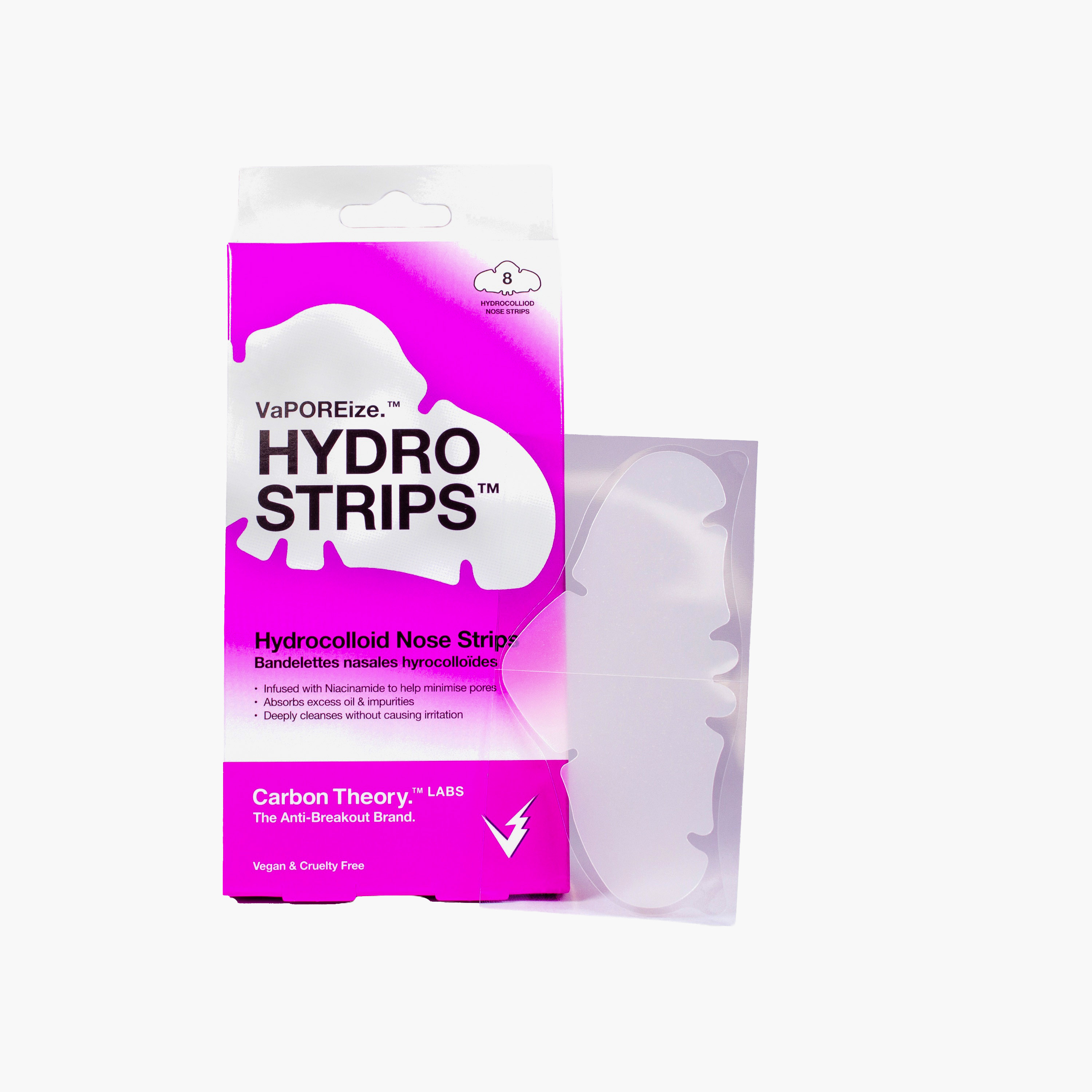 Carbon Theory Hydrocolloid Nose Strips-beautyandpersonalcare-skin-masks-facepads-image-1