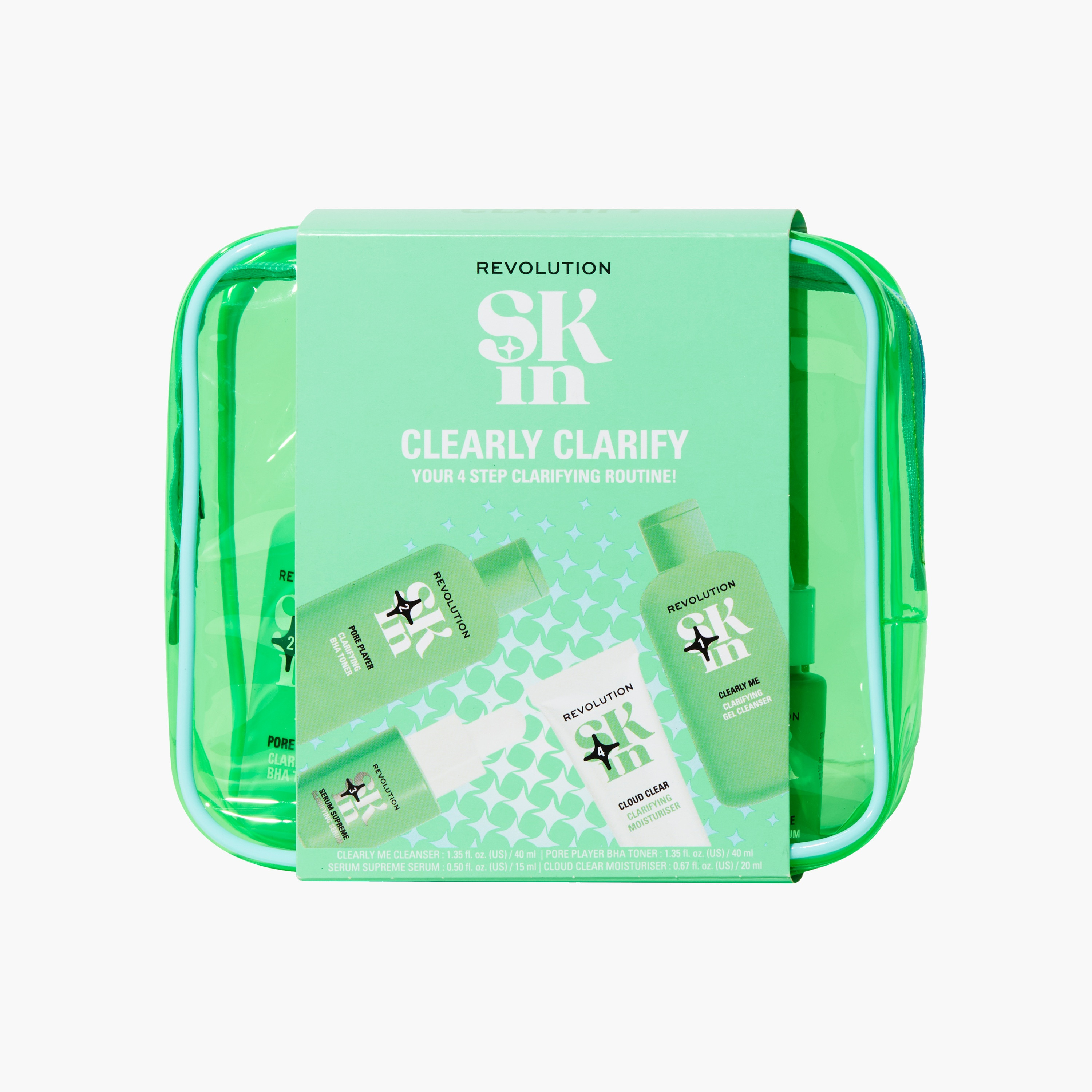 Makeup Revolution Clearly Clarify Skincare Starter Kit-beautyandpersonalcare-kbeauty-skin-cleansers-facewashandcleansers-image-1