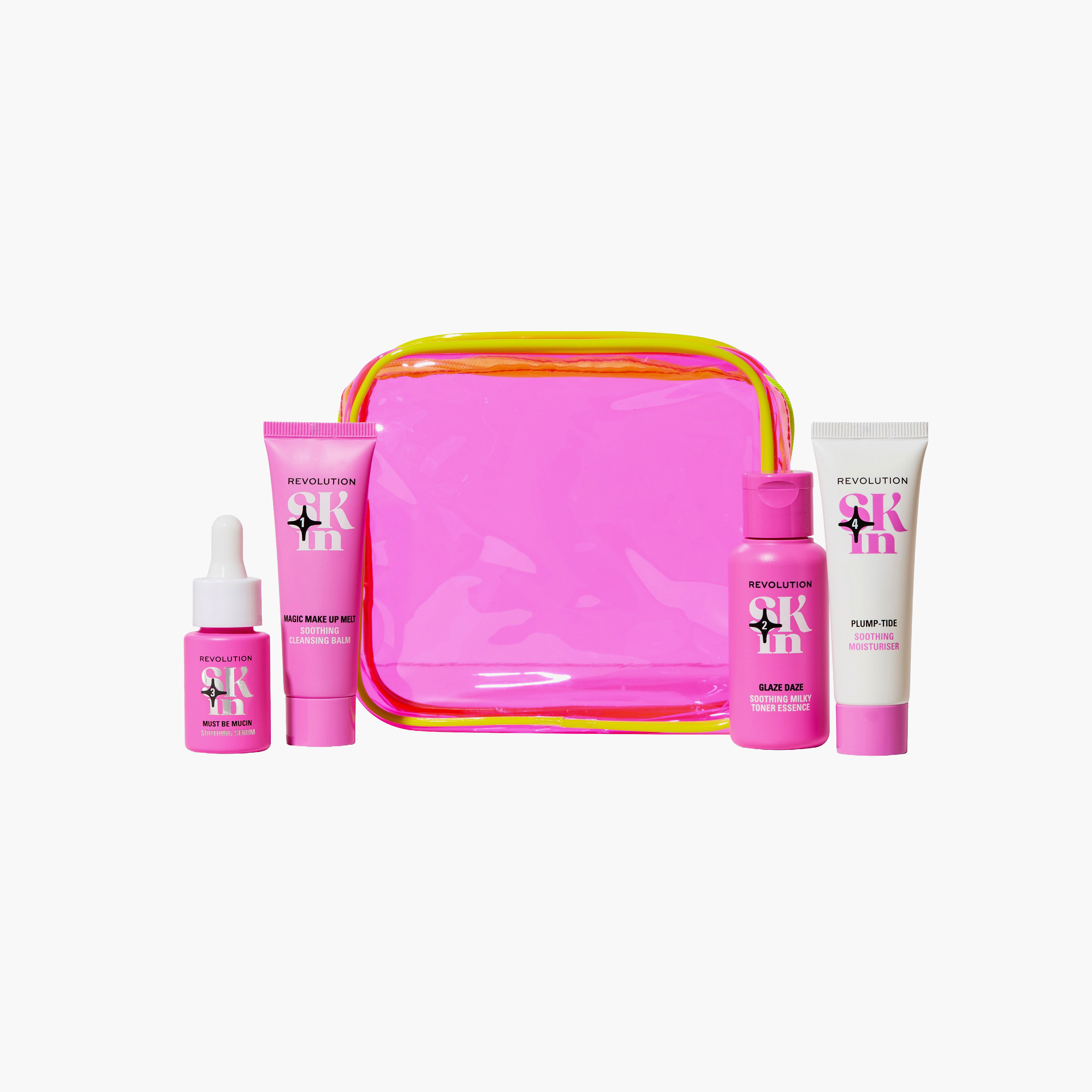 Makeup Revolution Four Step Soothing Skincare Kit-beautyandpersonalcare-kbeauty-skin-cleansers-facewashandcleansers-image-2