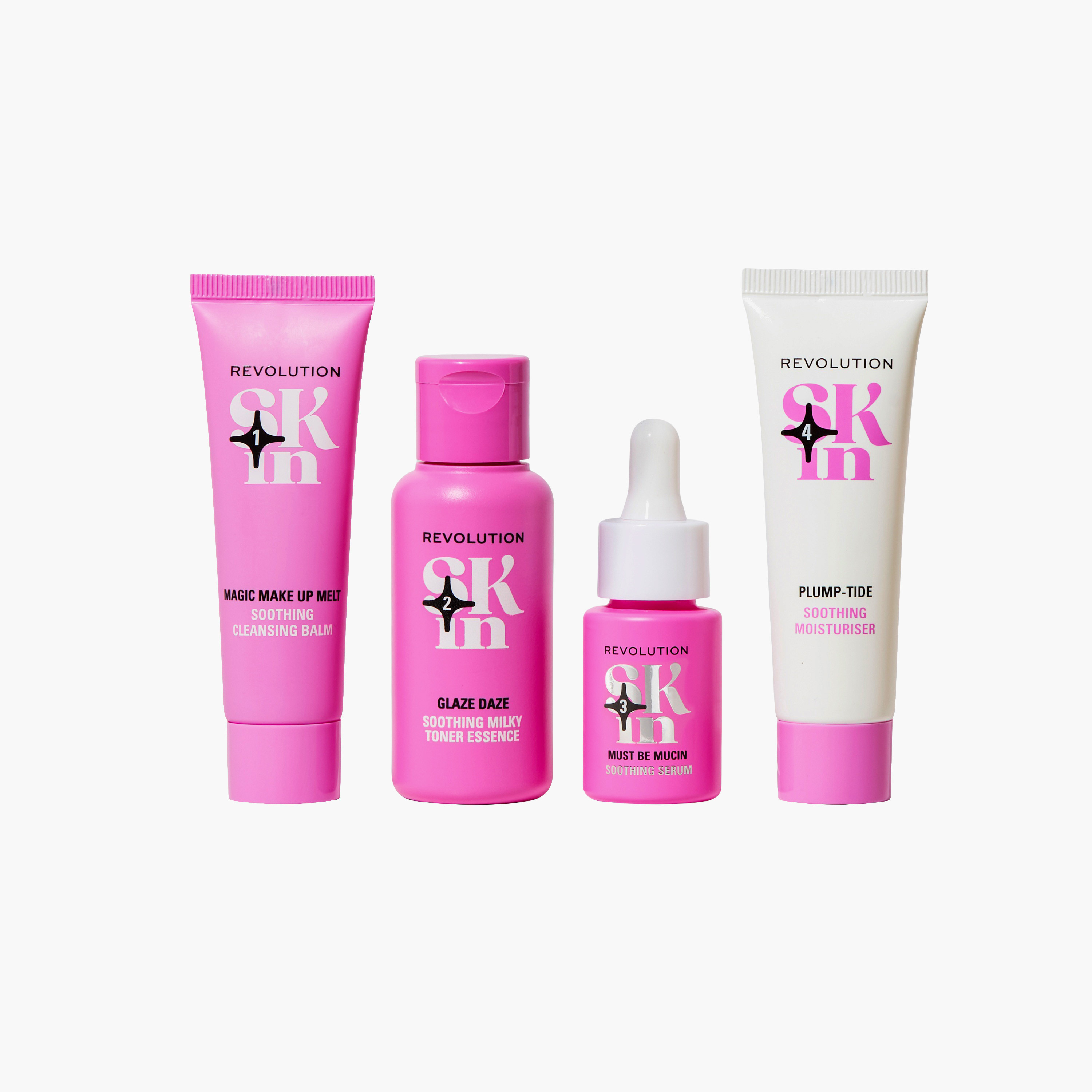 Makeup Revolution Four Step Soothing Skincare Kit-beautyandpersonalcare-kbeauty-skin-cleansers-facewashandcleansers-image-3