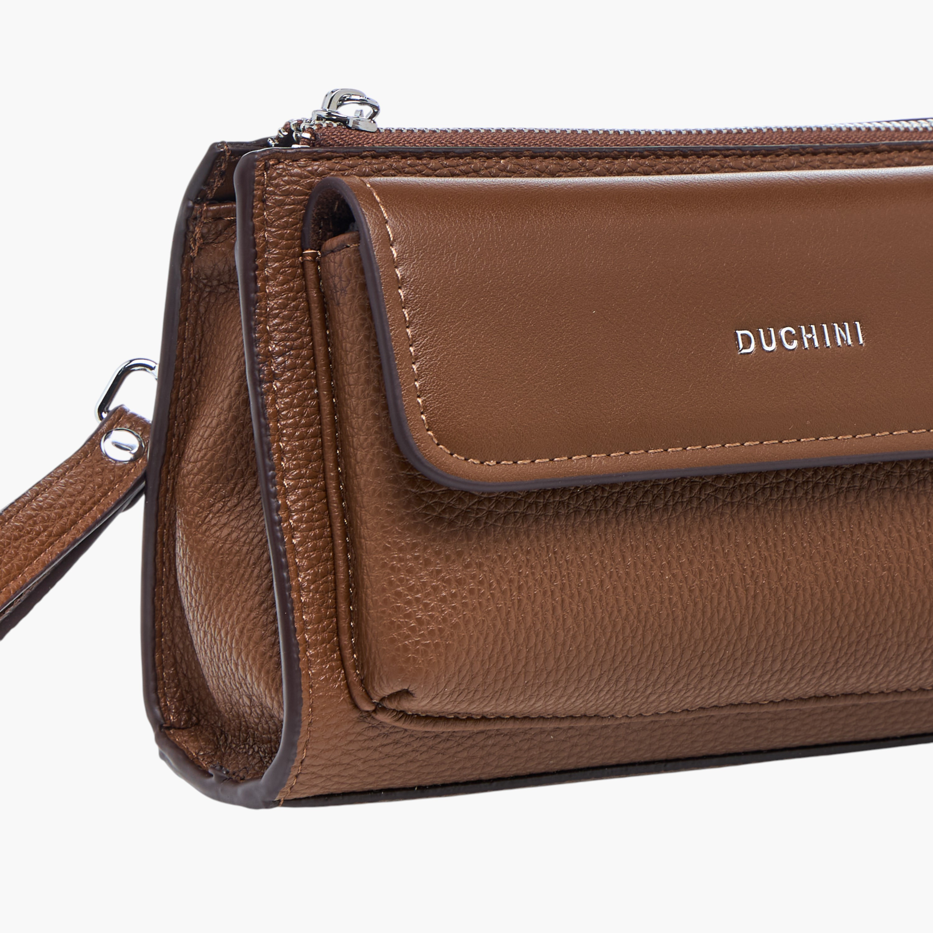 شنطة سادة بحزام قابل للفصل وسحاب إغلاق من دوتشيني-travel-accessories-image-5