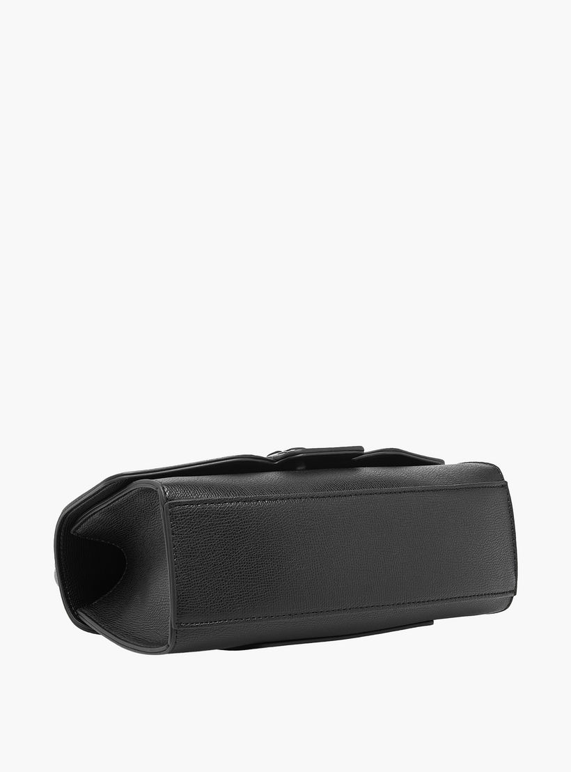 شنطة ساتشيل سادة بزر إغلاق وحزام قابل للفصل من لو كونفورت-women-bagsandwallets-handbags-image-8