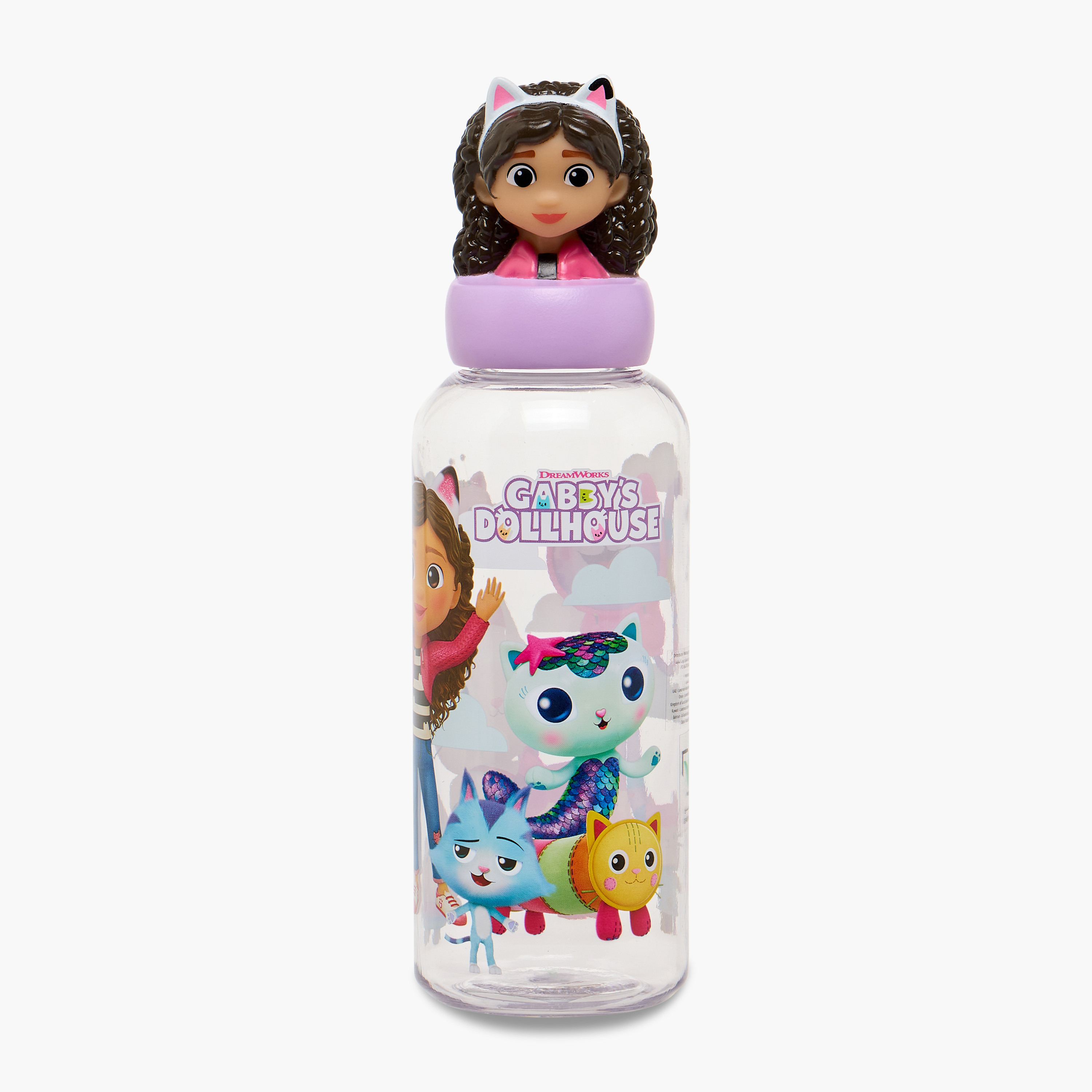 Gabby's Dollhouse Printed Water Bottle - 560 ml-school-waterbottles-image-1