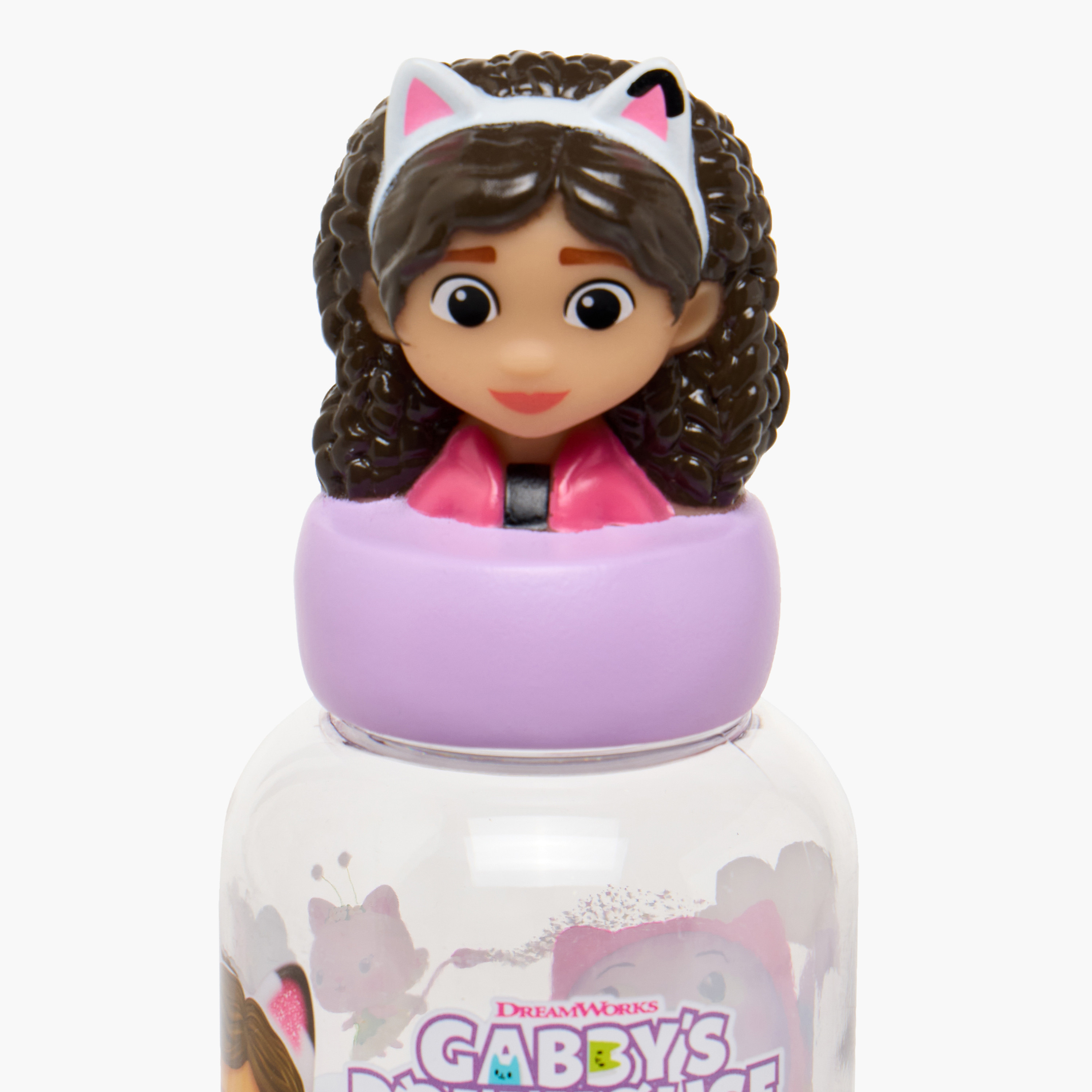 Gabby's Dollhouse Printed Water Bottle - 560 ml-school-waterbottles-image-3