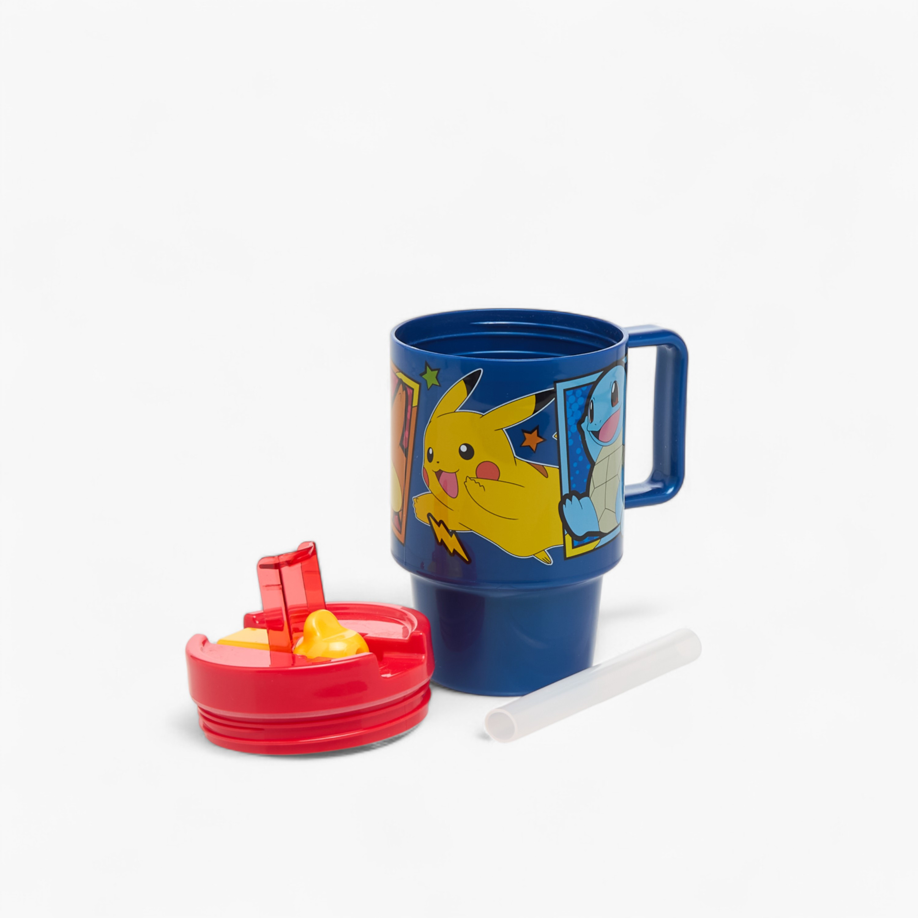 Pokemon Print Mug with Straw - 530 ml-school-waterbottles-image-2