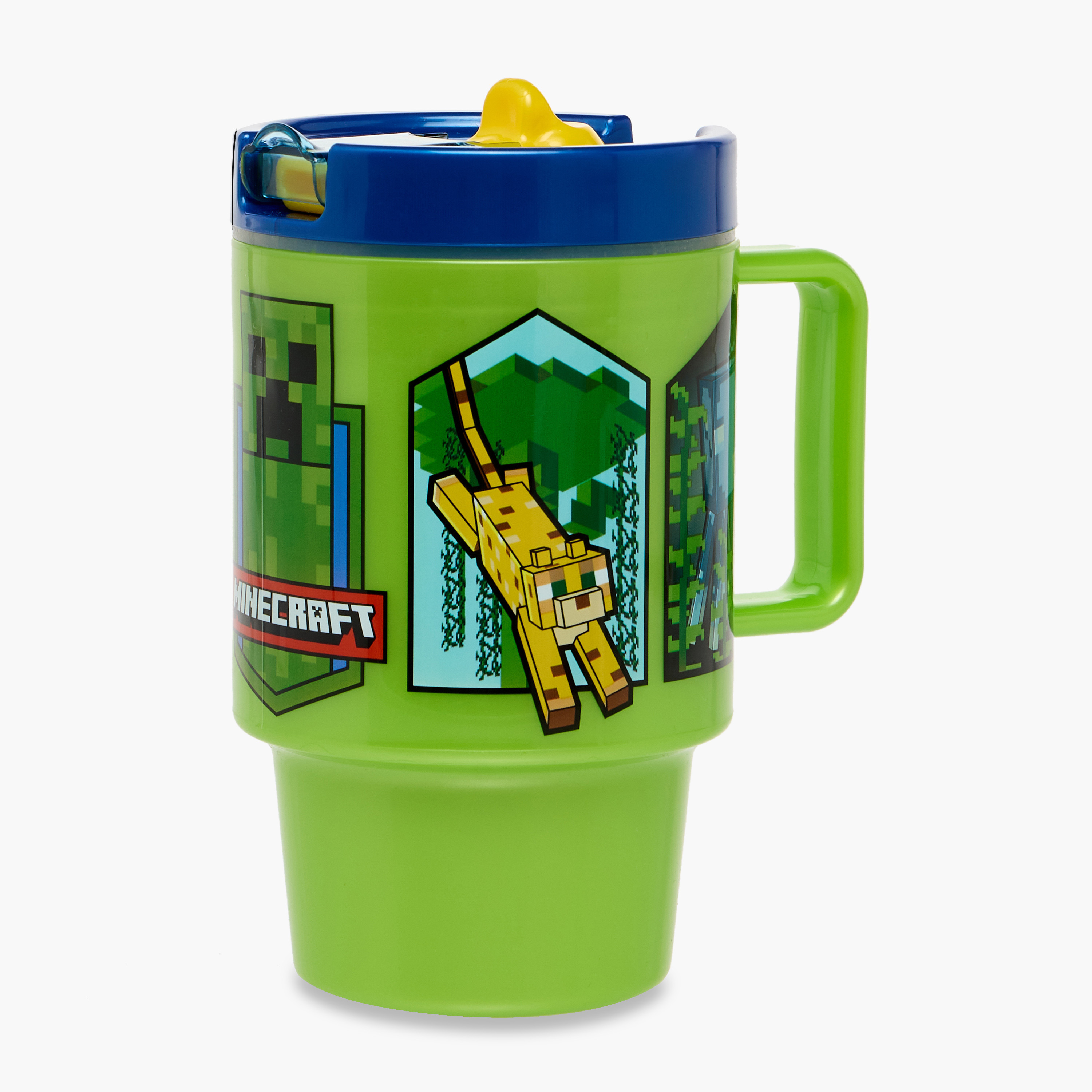 قارورة مياه بغطاء وطبعات - 530 مل-household-dining-teaandcoffee-travelmugsandsippers-image-6